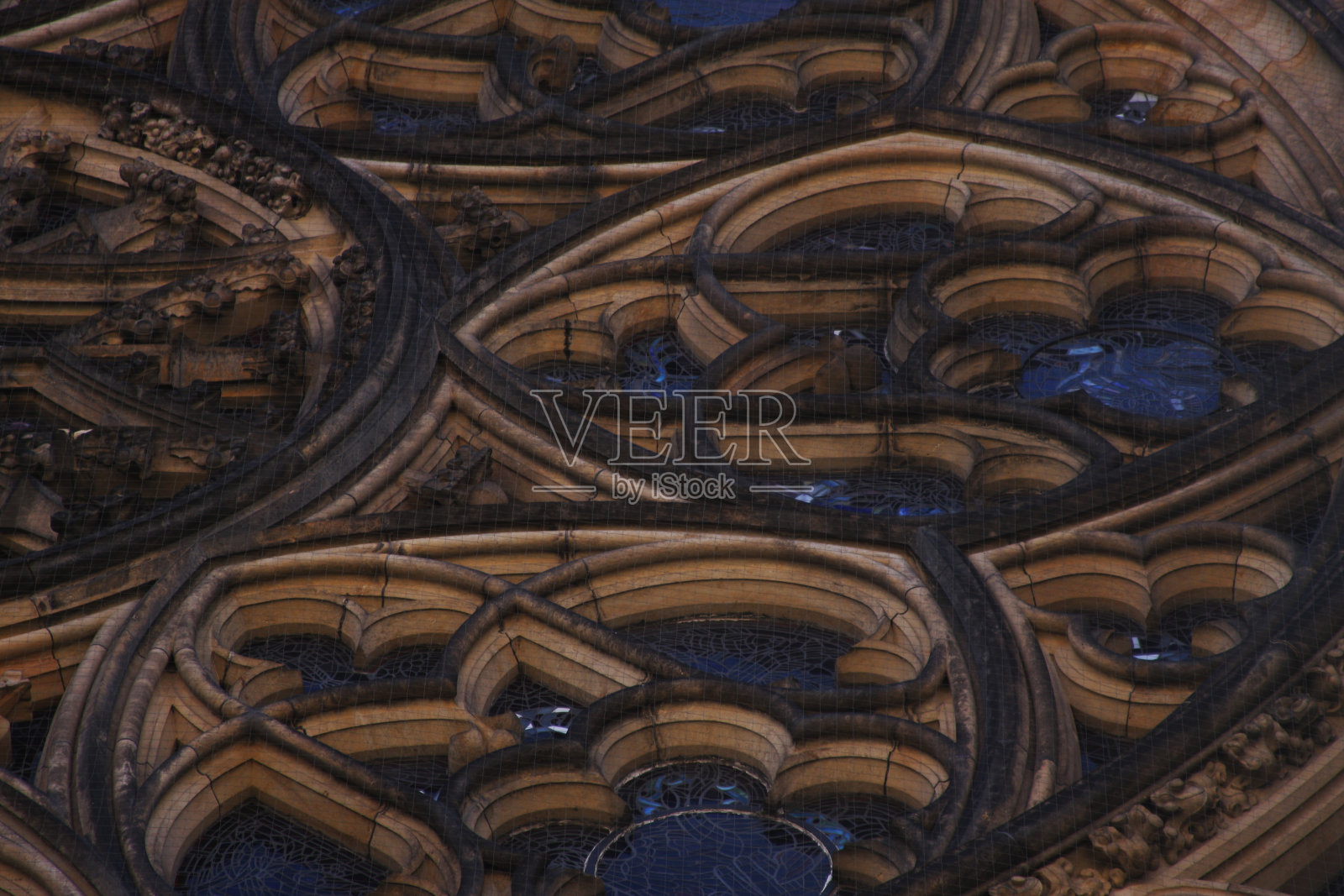 捷克布拉格的圣维塔大教堂照片摄影图片