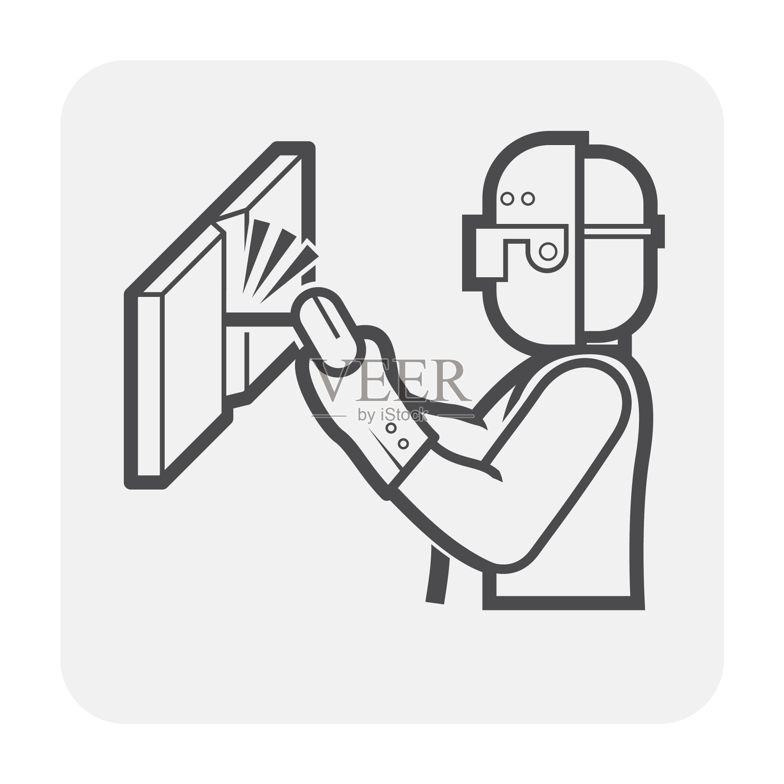 焊机焊接图标图标素材