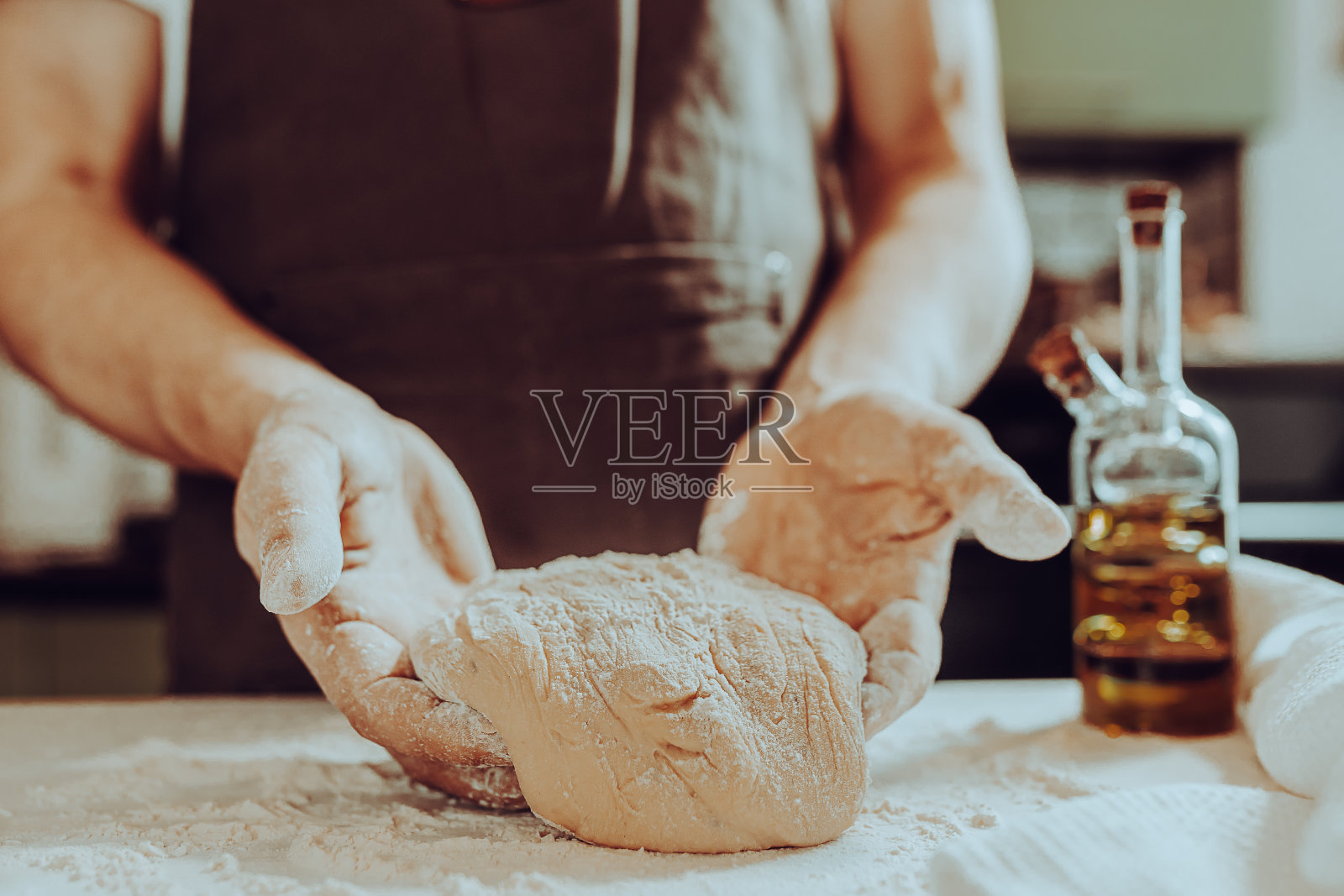 自制迷你面包房照片摄影图片