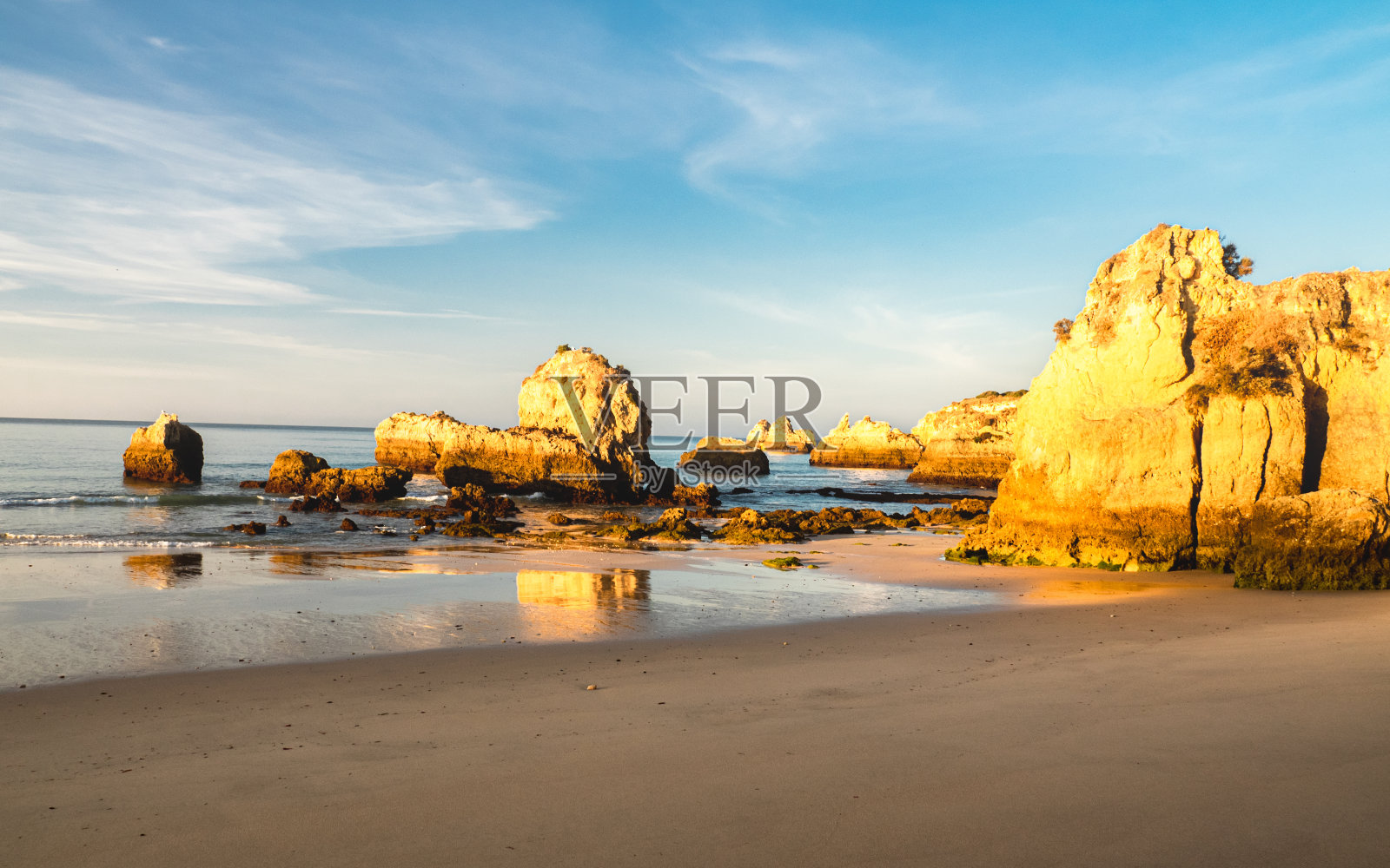葡萄牙阿尔加维海岸照片摄影图片