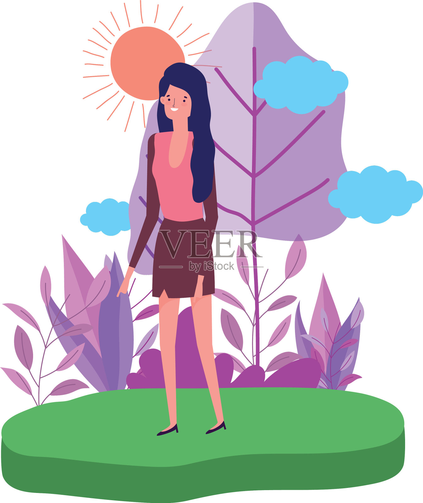 《阿凡达》女性设计设计元素图片