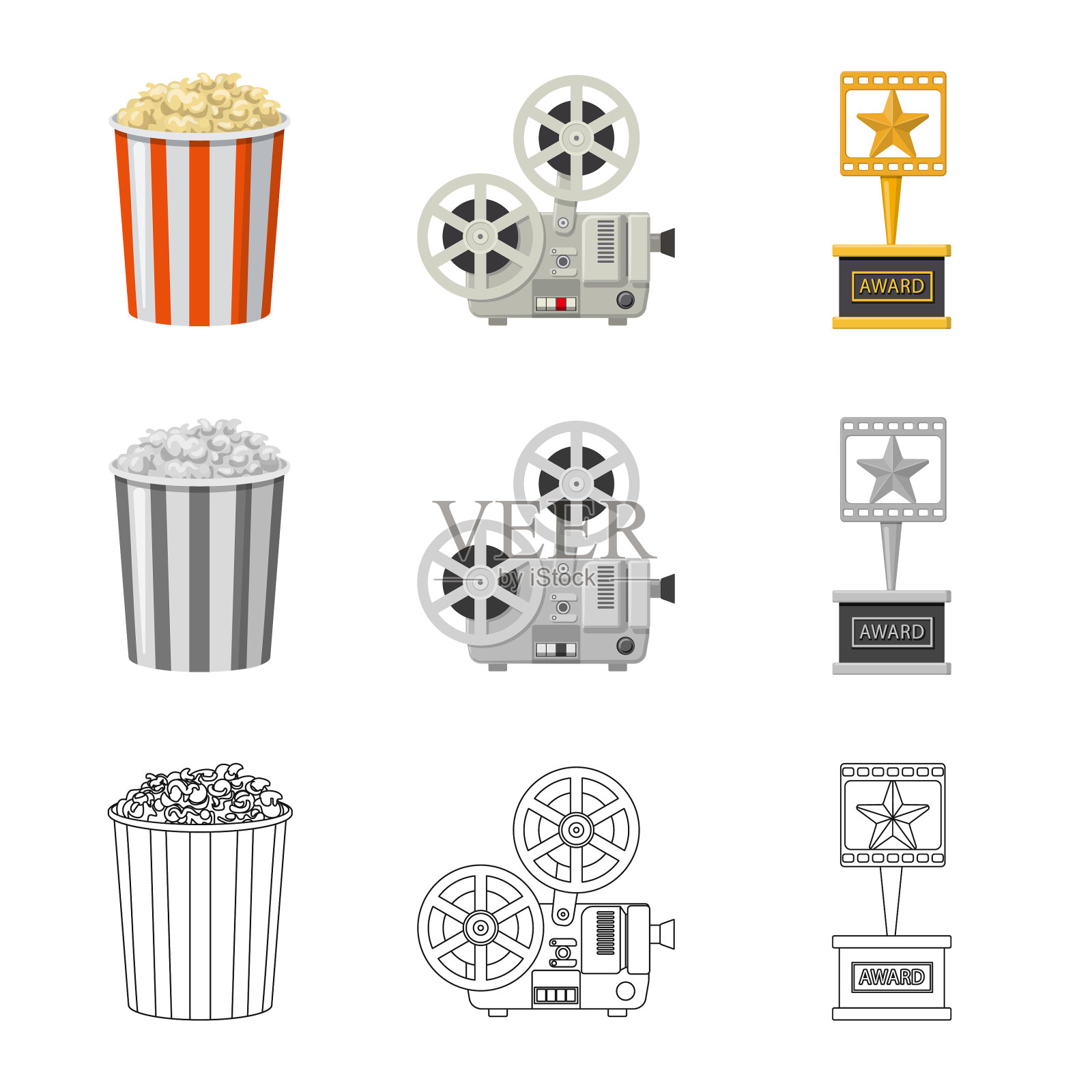 电视及影视偶像图标素材