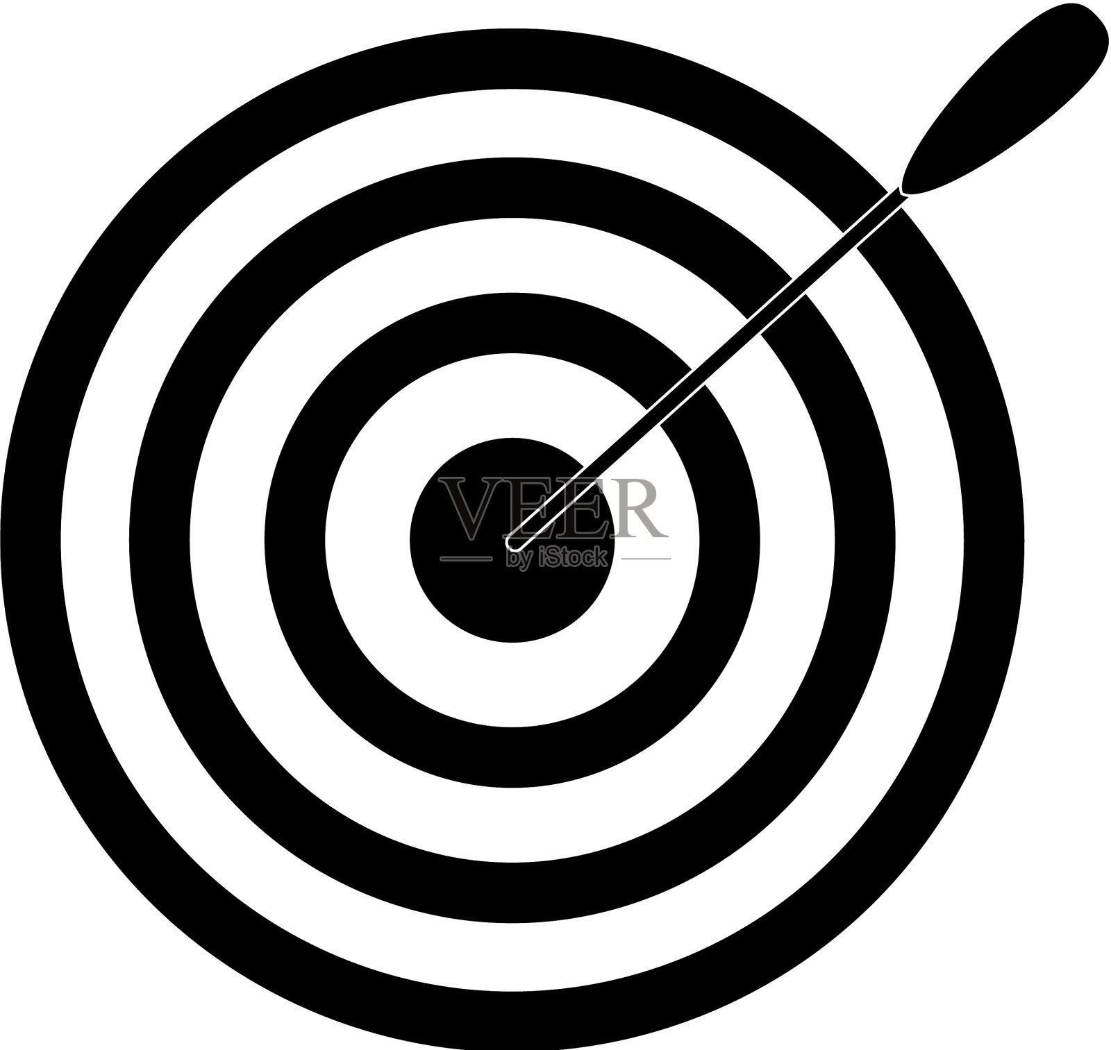 目标与飞镖设计元素图片