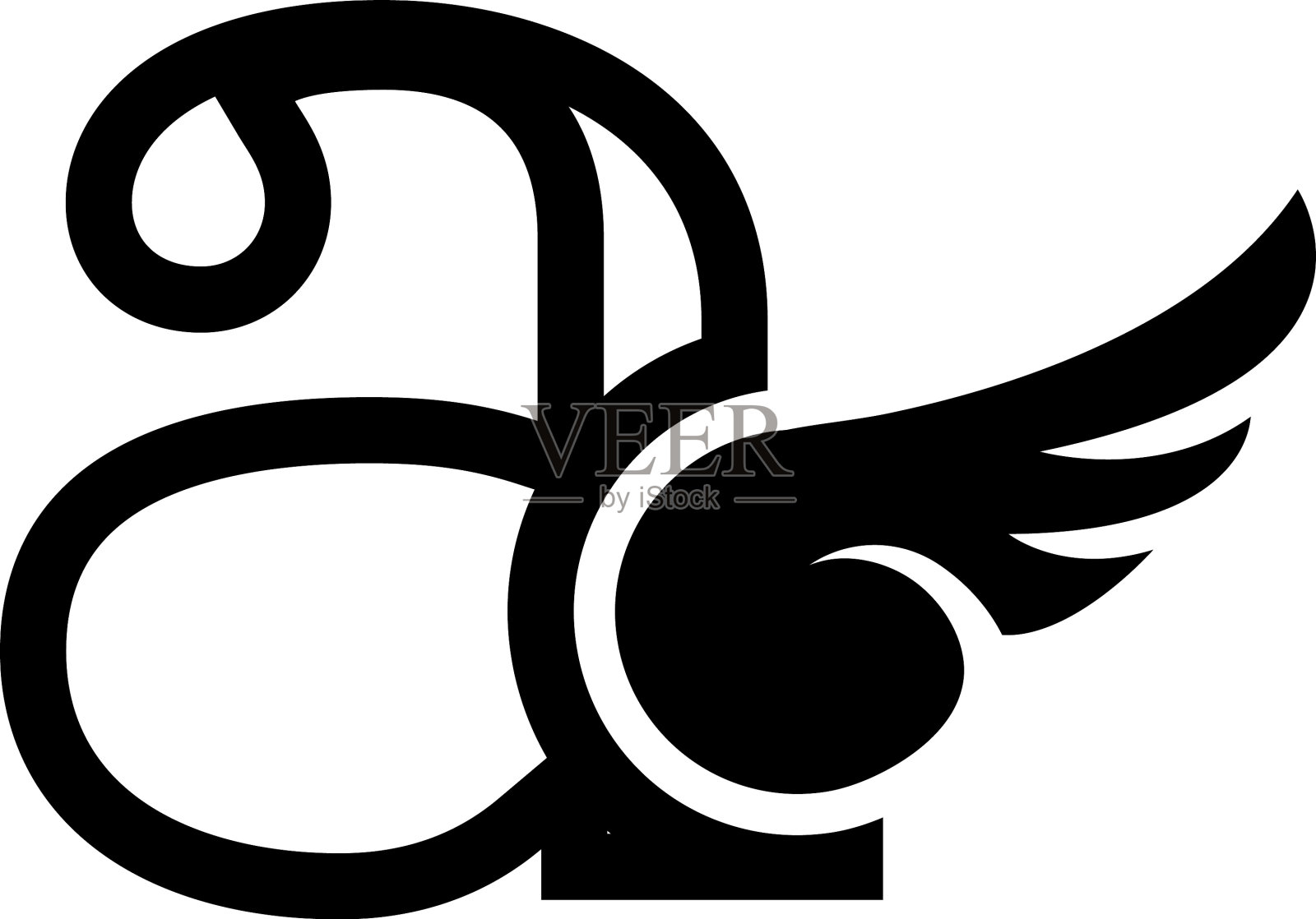 初始化一个孤立的平面设计模板设计元素图片