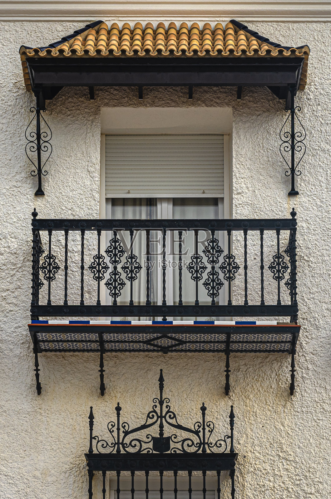 阳台在葡萄牙照片摄影图片