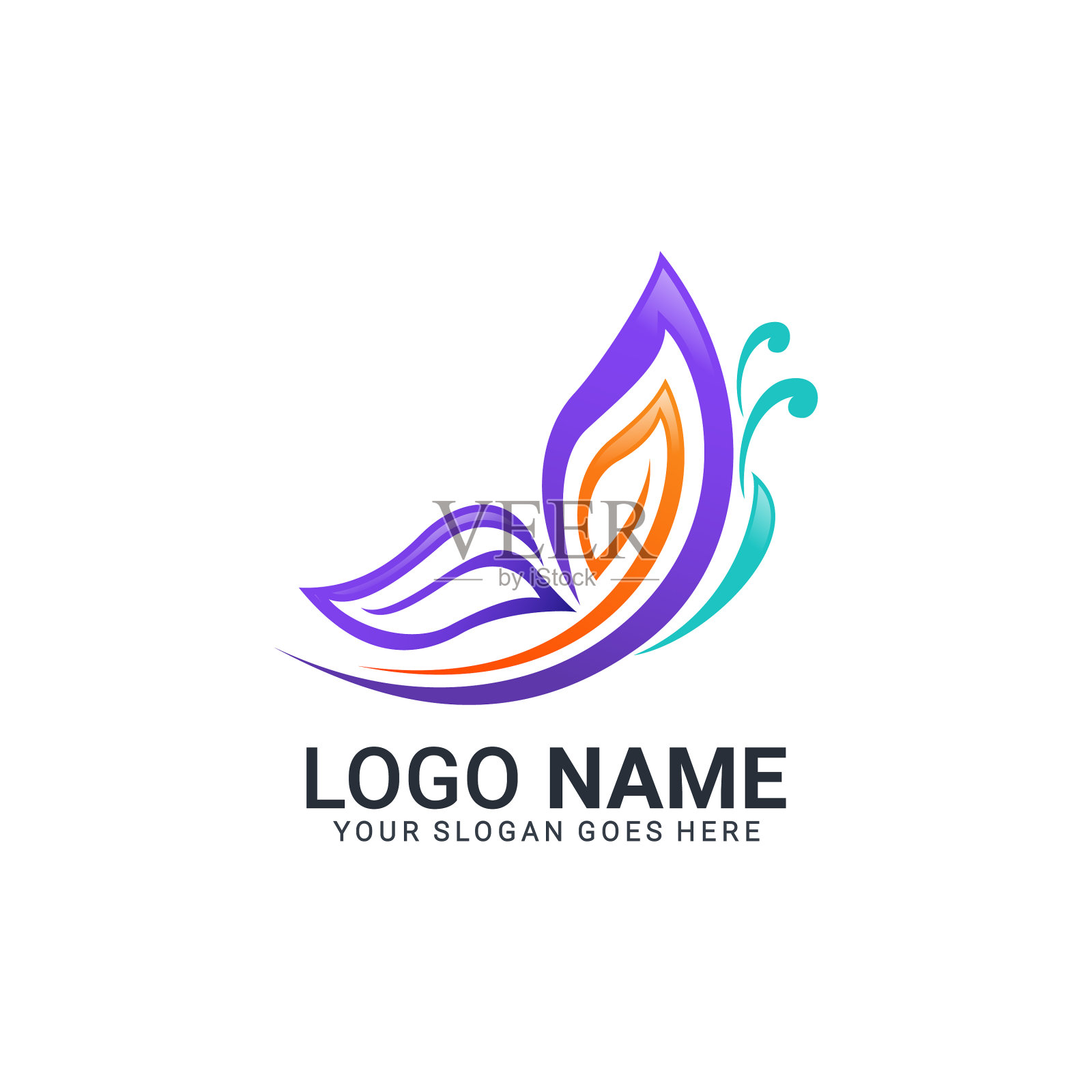 摘要数字技术标志设计设计元素图片