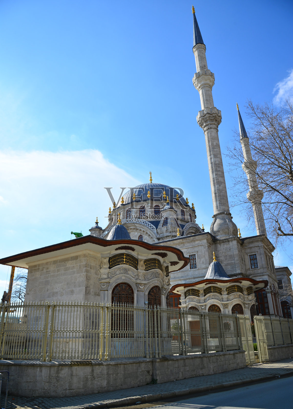 努斯雷蒂耶清真寺 - 伊斯坦布尔照片摄影图片
