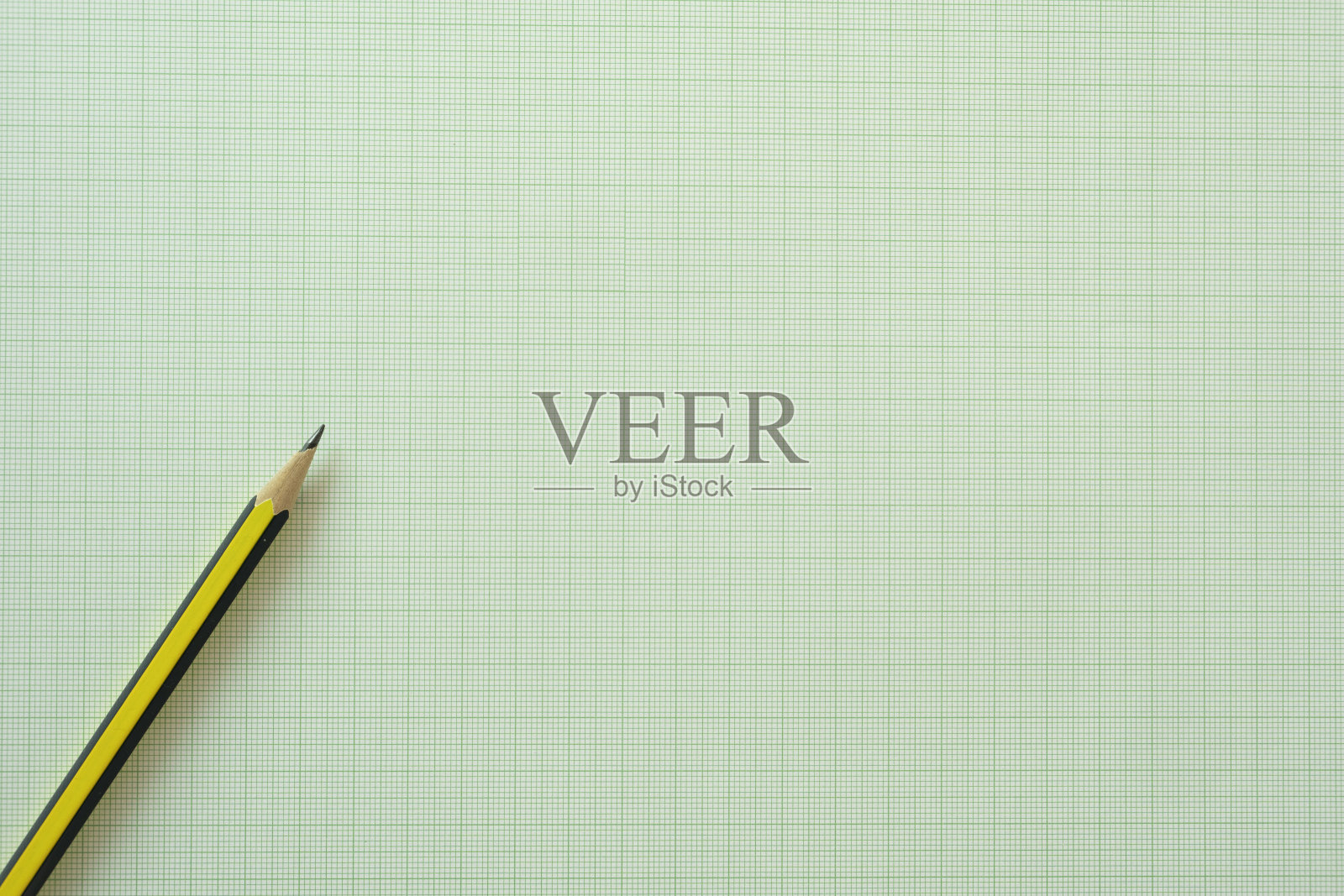 特写:绘图纸上的铅笔,教育概念照片摄影图片