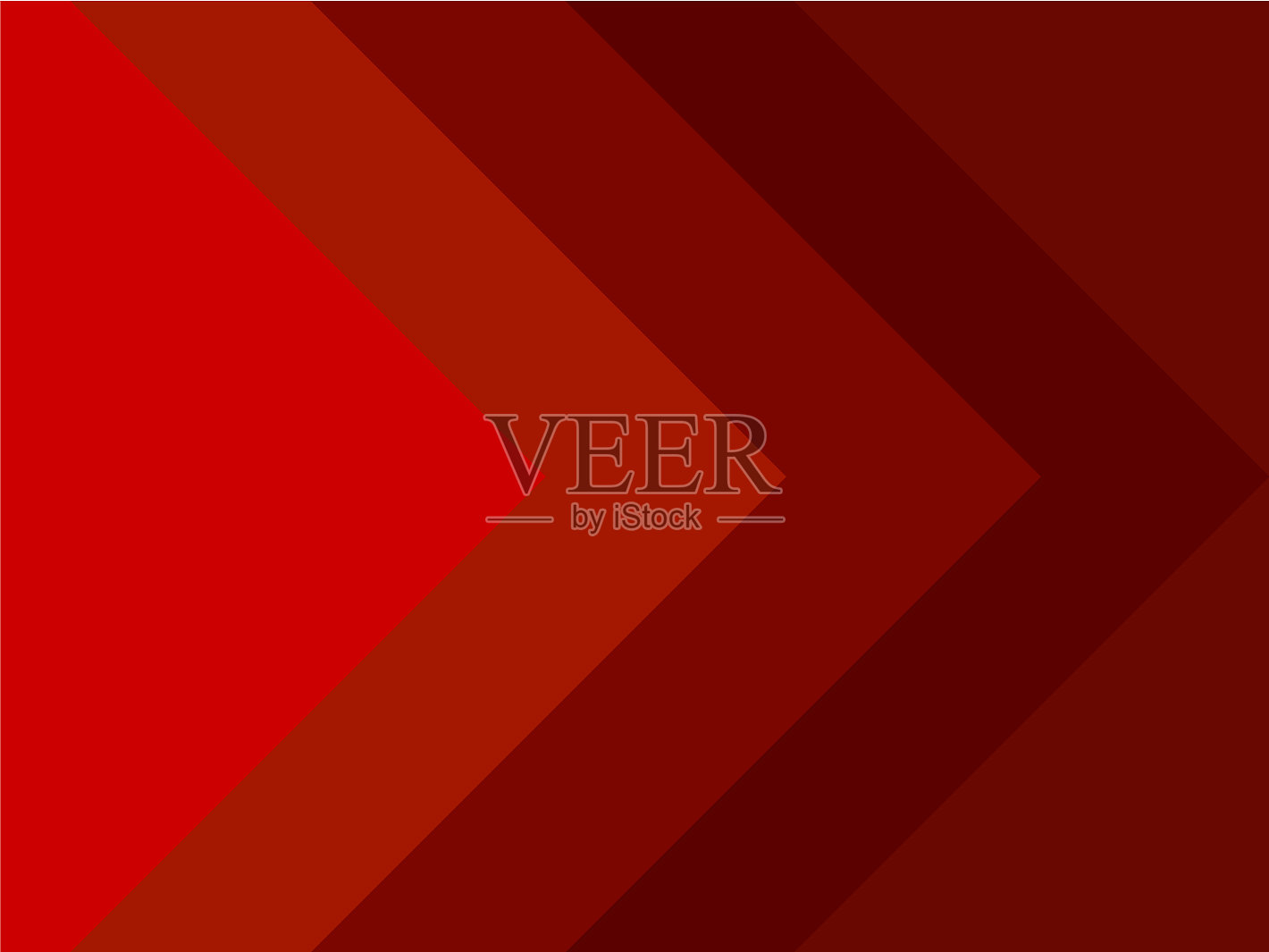 红色三角形背景几何重叠插画图片素材