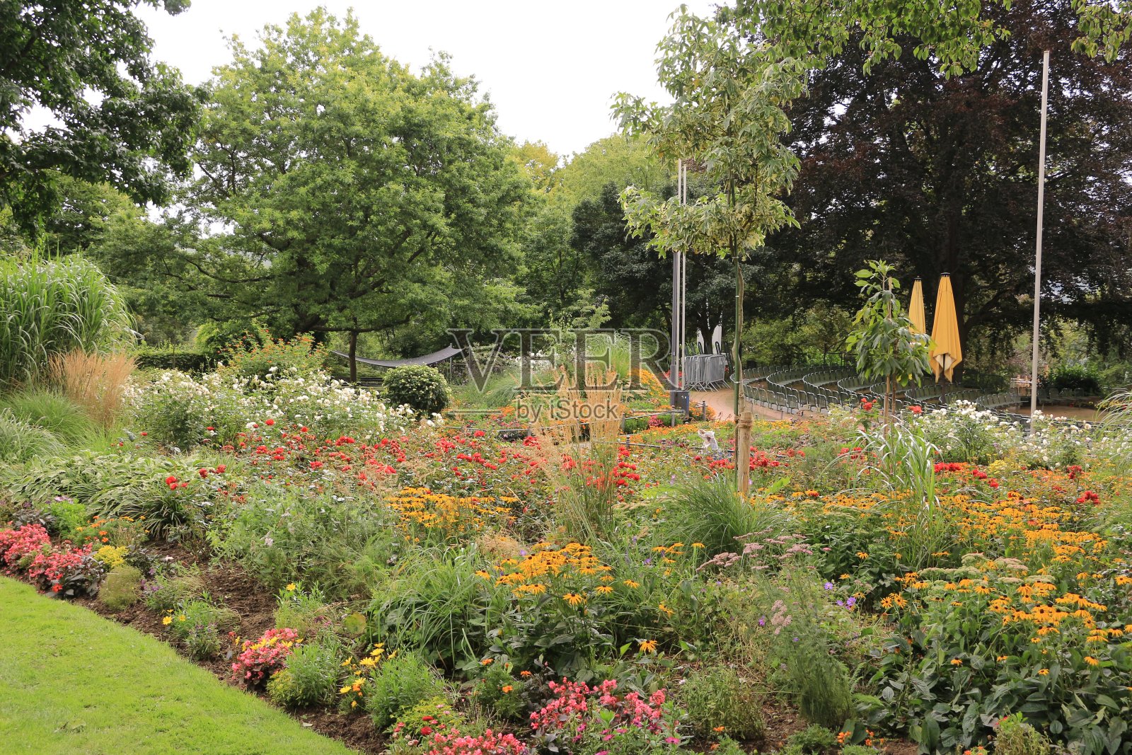 在北莱茵-威斯特法伦州的锡根老城,美丽的夏日照片摄影图片