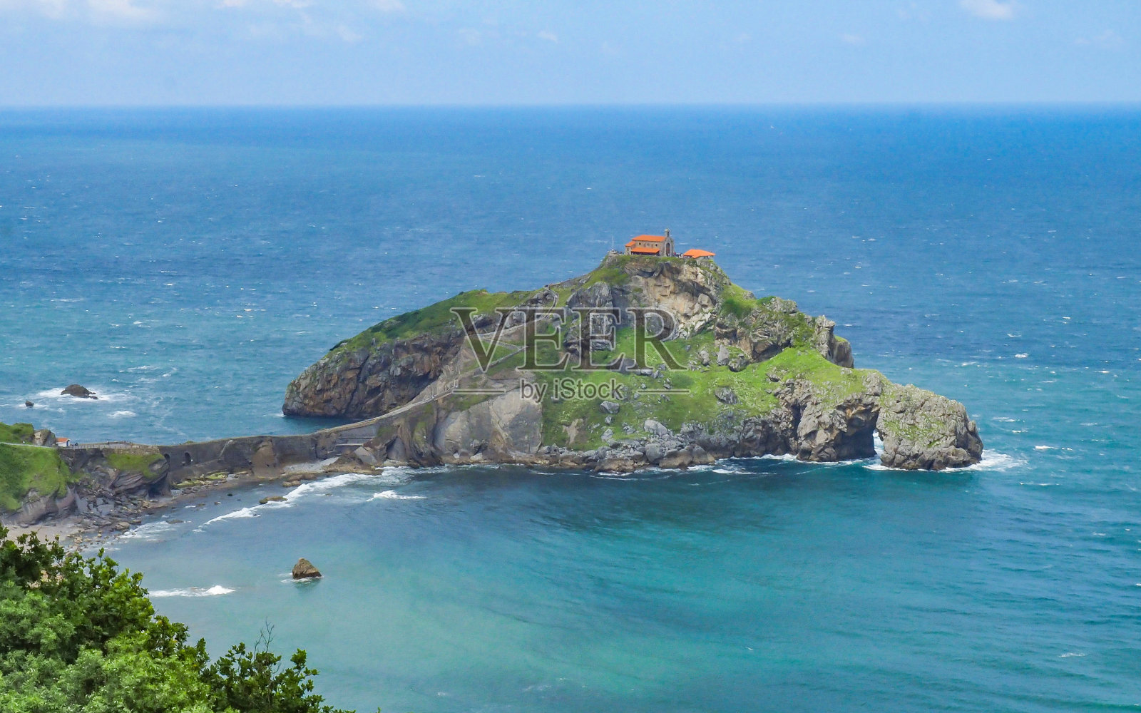 圣胡安德加兹特鲁加特克斯照片摄影图片