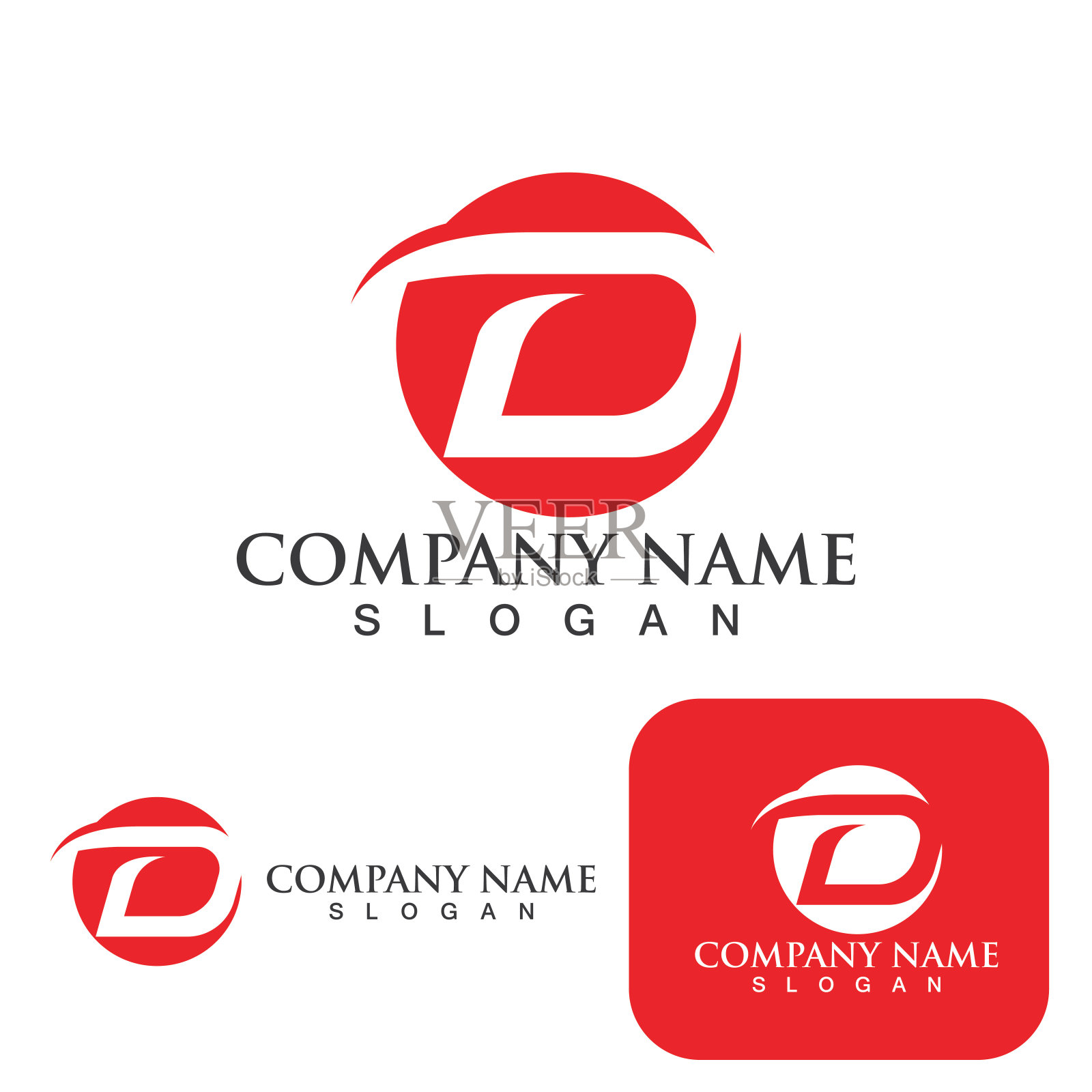 D标志矢量图标插图设计插画图片素材