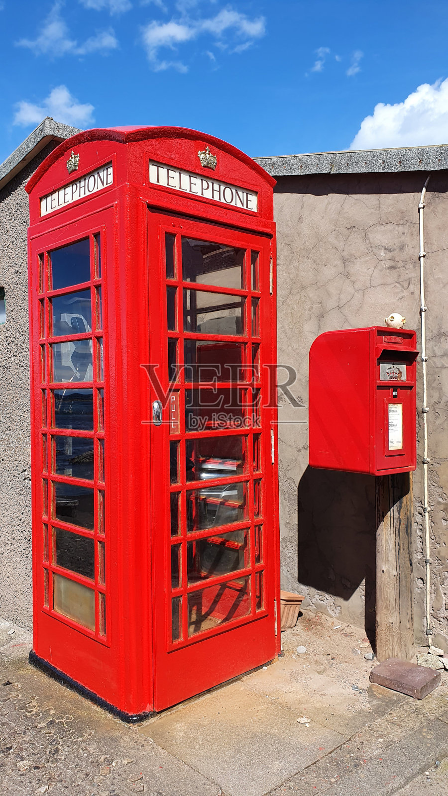 Pennan电话亭照片摄影图片