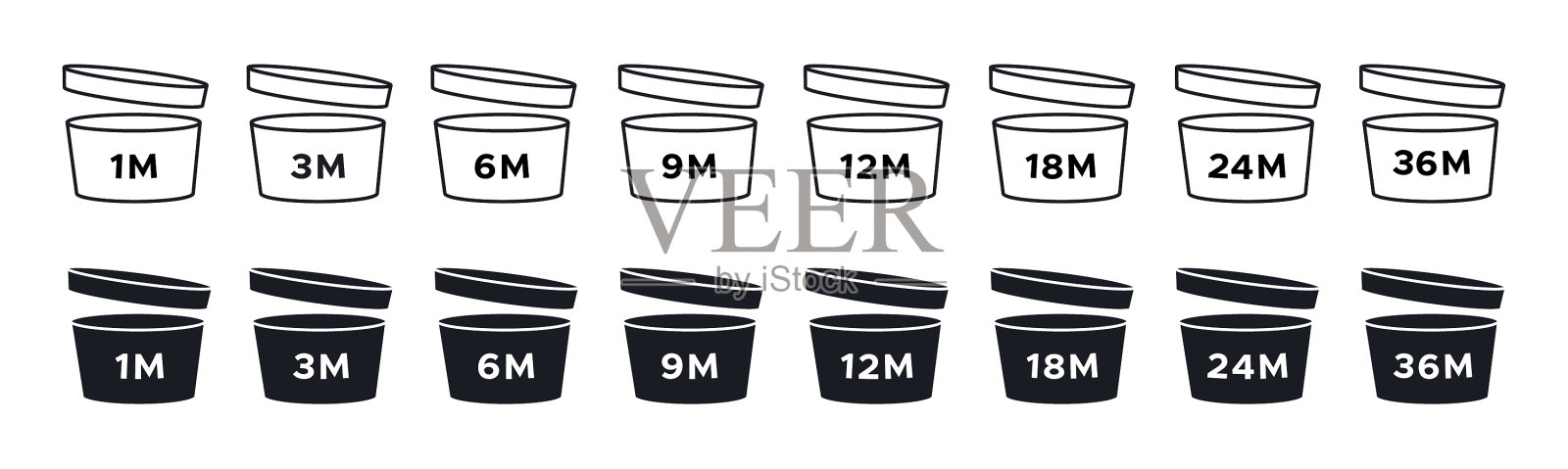 中打开化妆品图标后设置时段图标素材