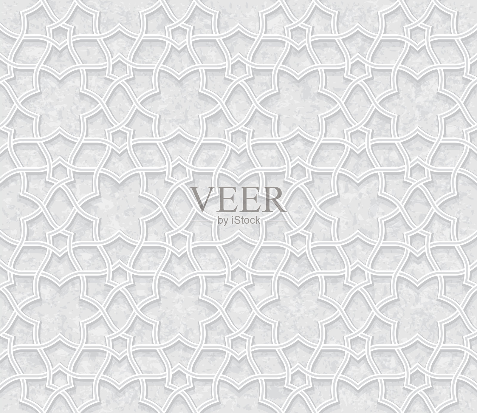 几何图案与垃圾色浅灰色插画图片素材