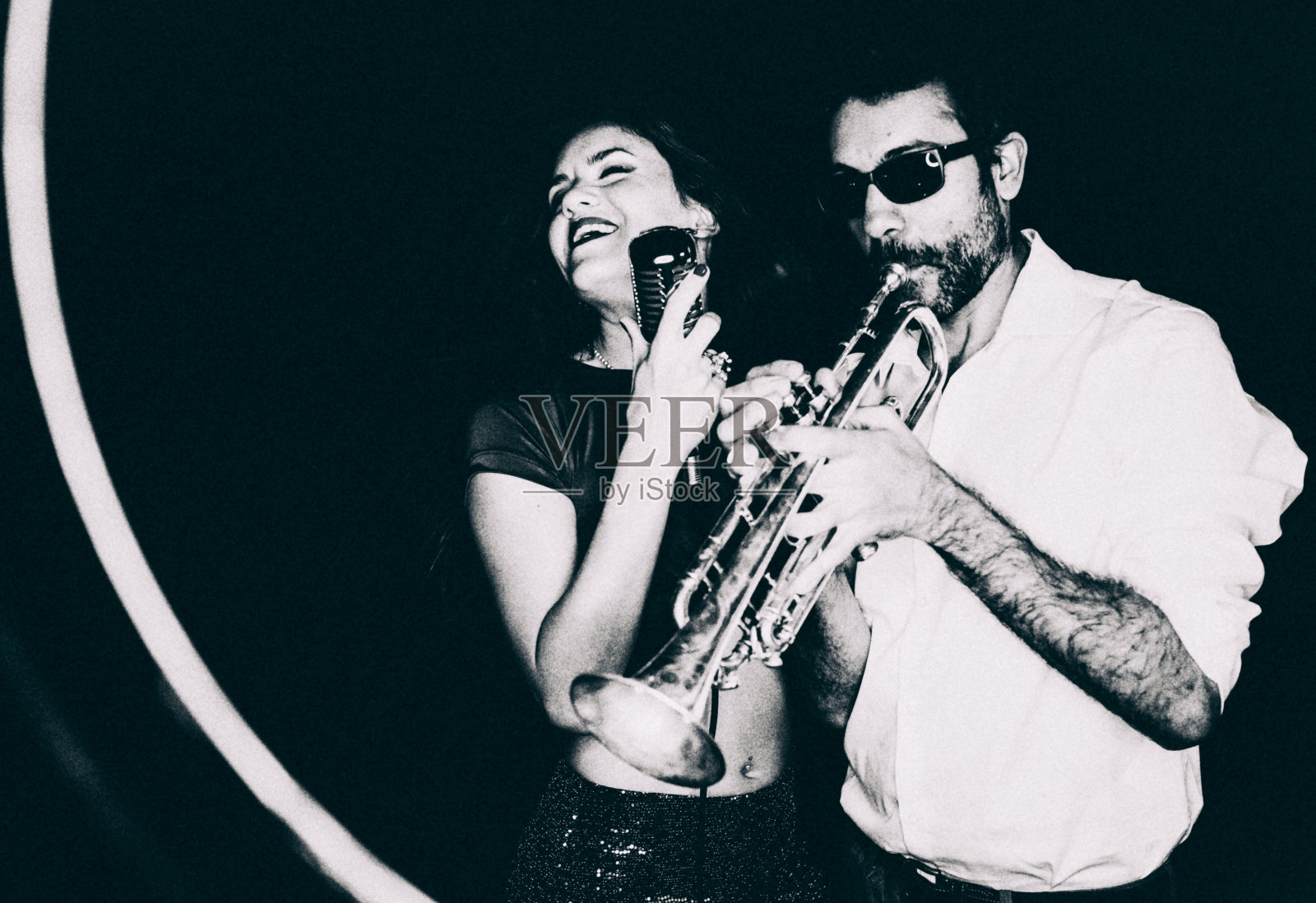 冷爵士乐!照片摄影图片