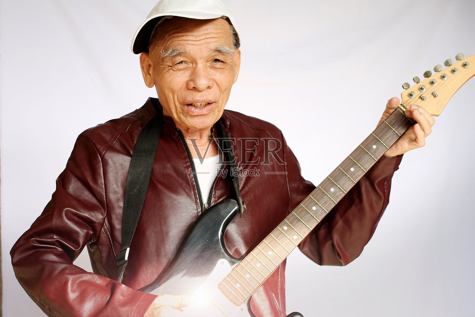 老人的肖像照片摄影图片