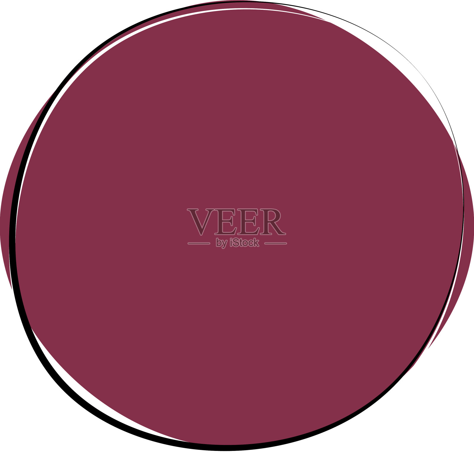 随机斑点墨迹卵石石剪影插画图片素材