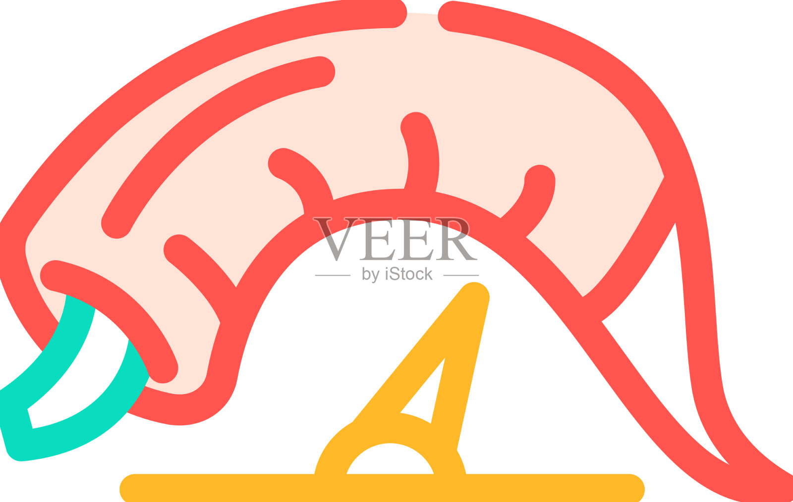 比例与自然香料辣椒颜色图标设计元素图片