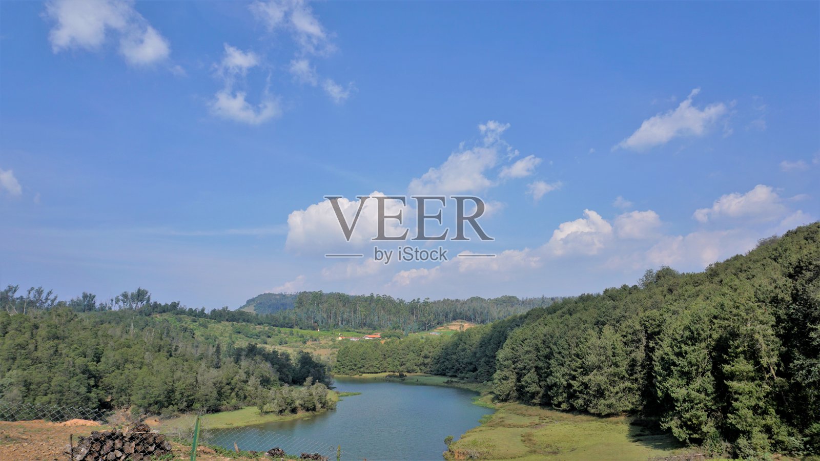 皮卡拉瀑布的美丽风景照片摄影图片