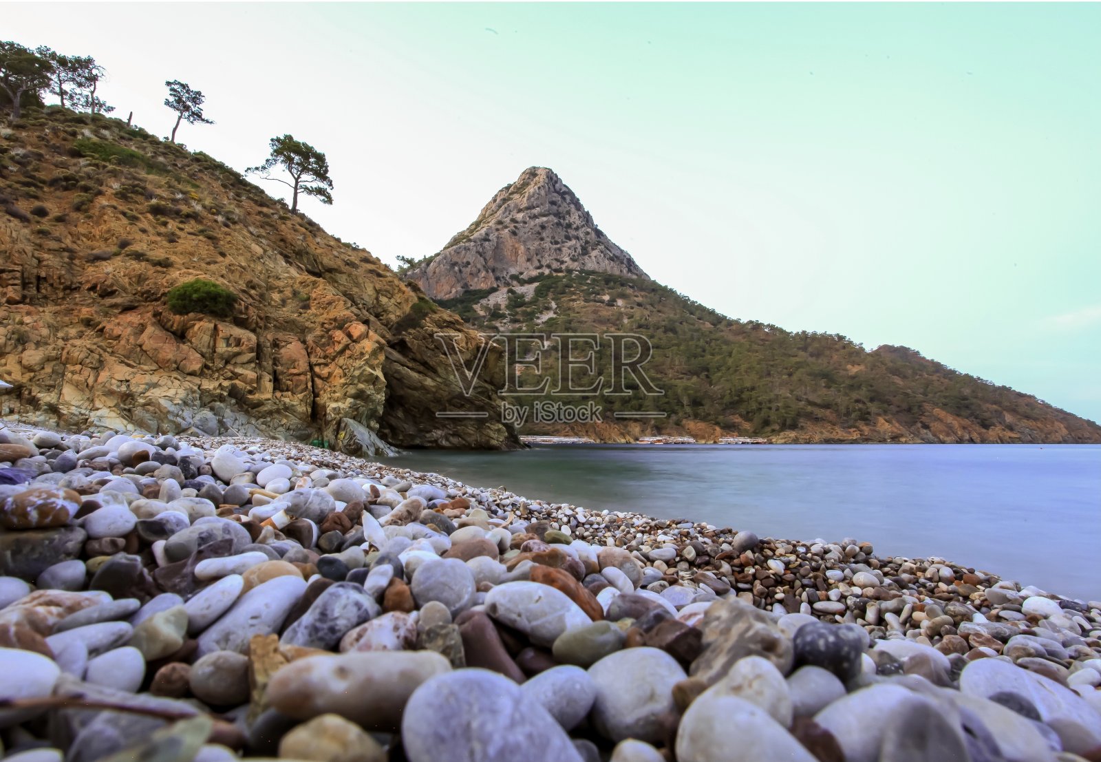 土耳其的海滩照片摄影图片