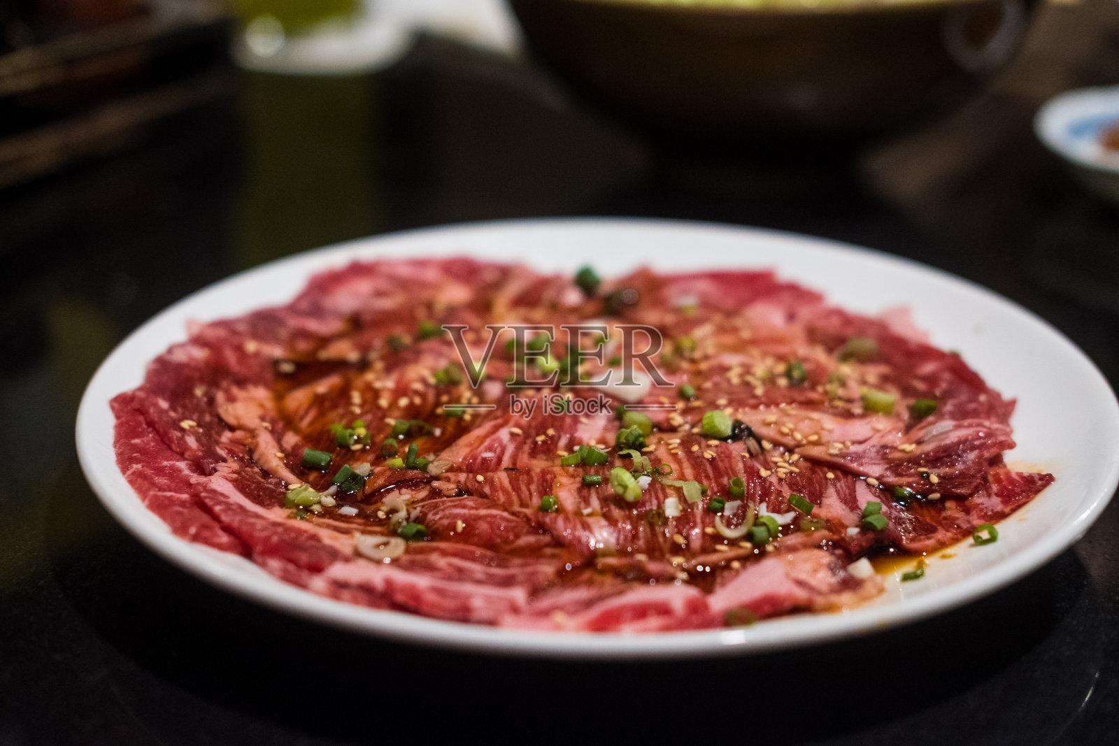 真正的日式烤肉照片摄影图片