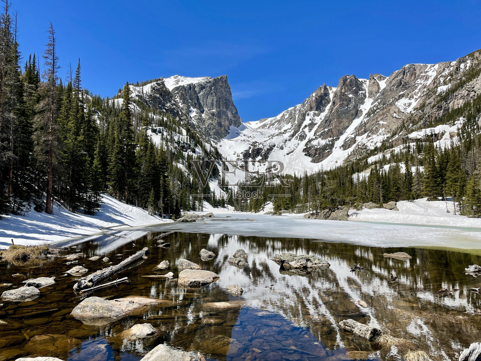 梦想湖,科罗拉多州照片摄影图片