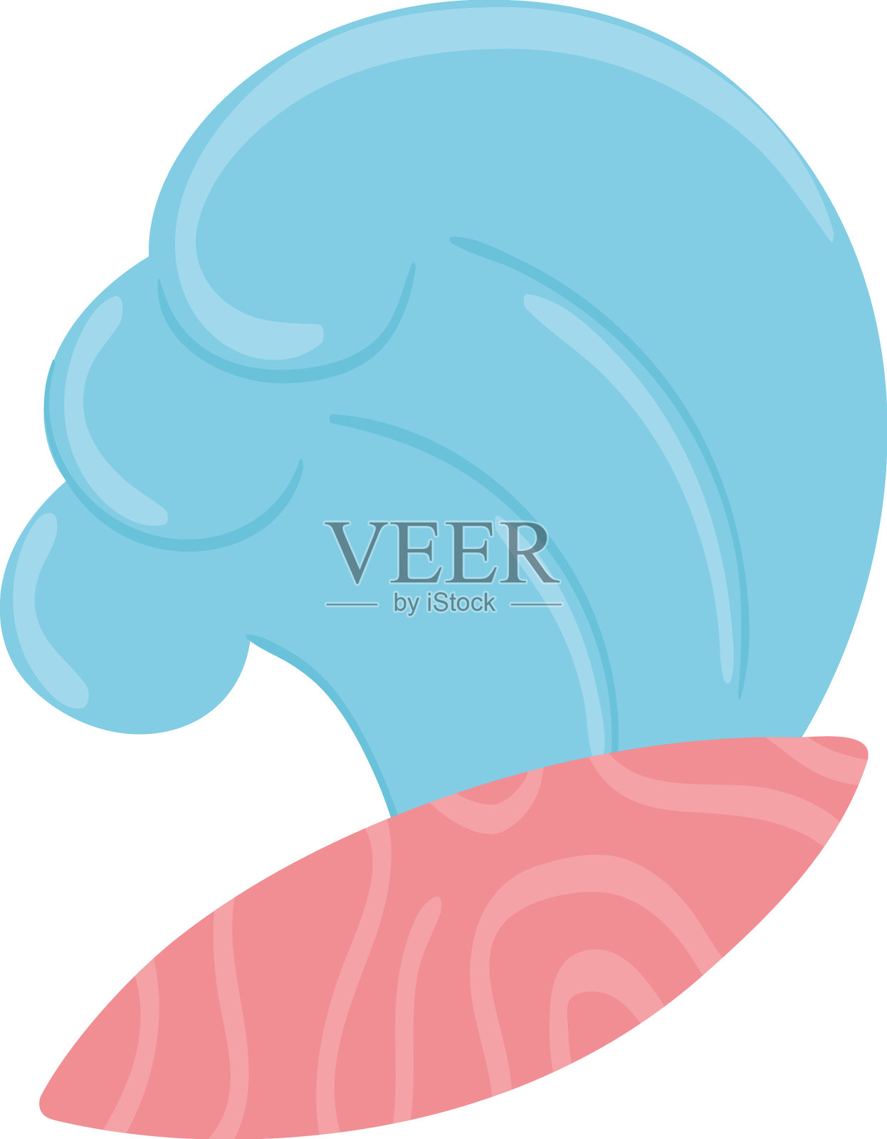 在海上冲浪板设计元素图片