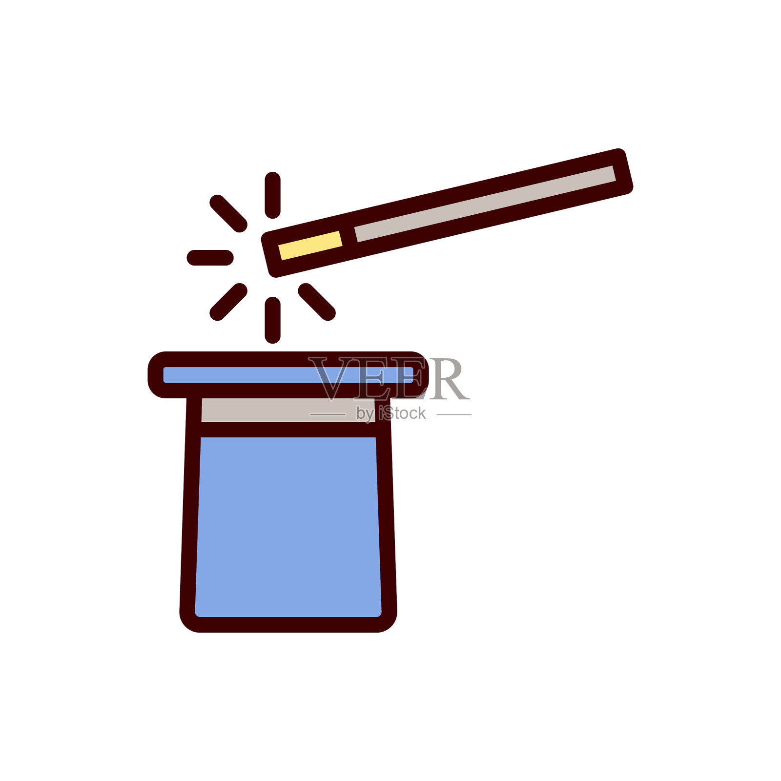 魔法图标插画图片素材