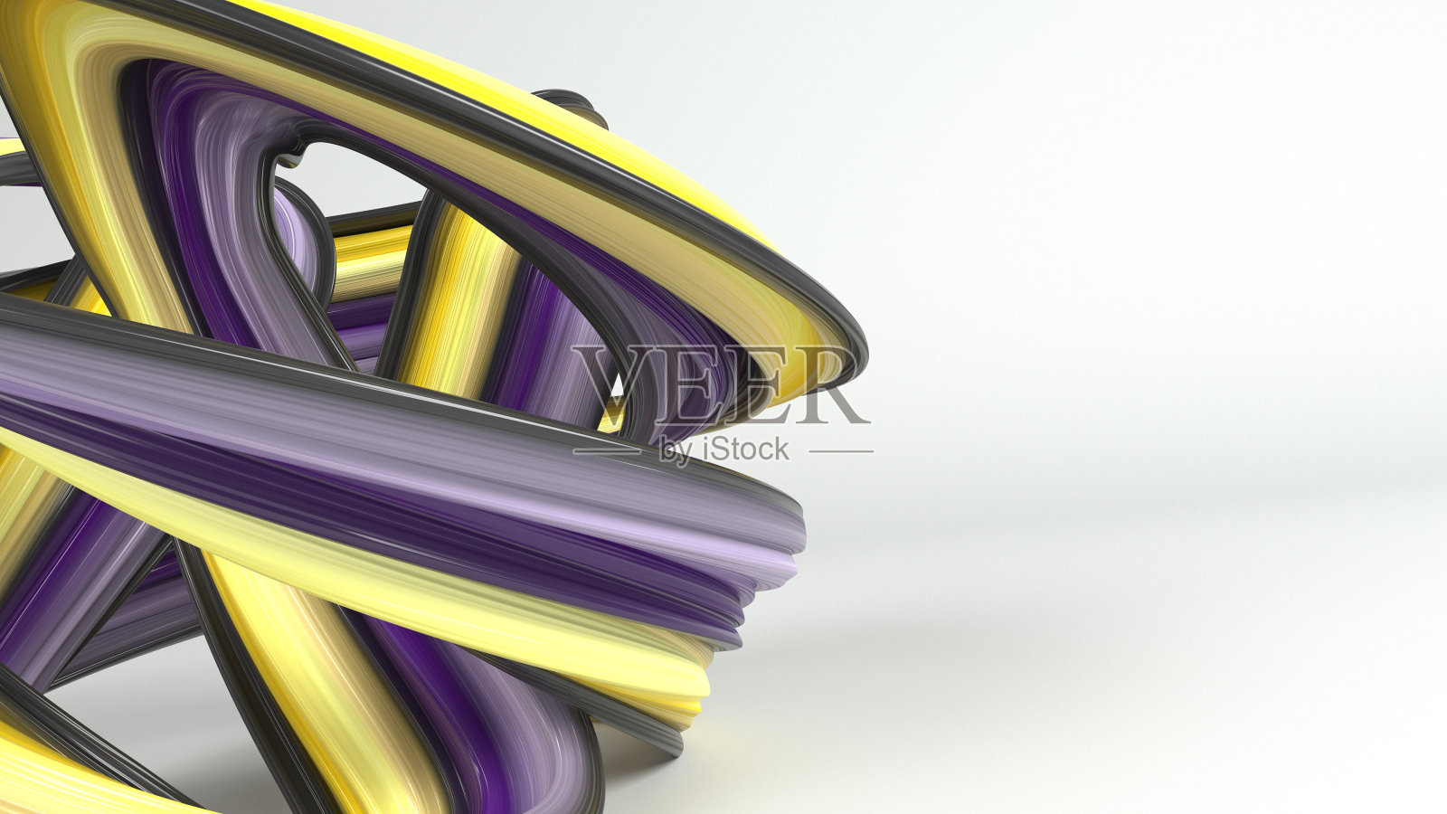 抽象几何波浪褶皱背景照片摄影图片