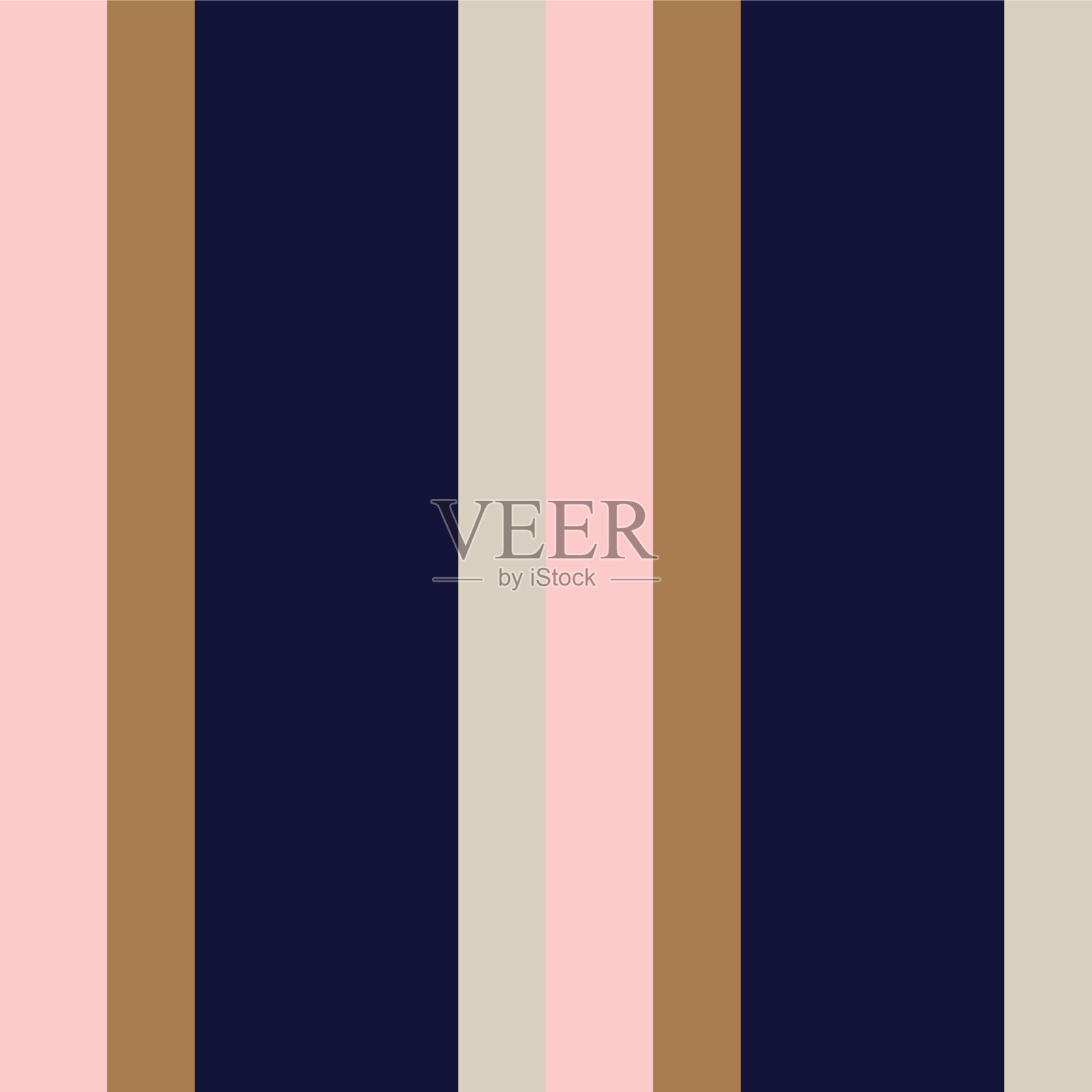 彩虹粉彩条纹无缝图案背景插画图片素材