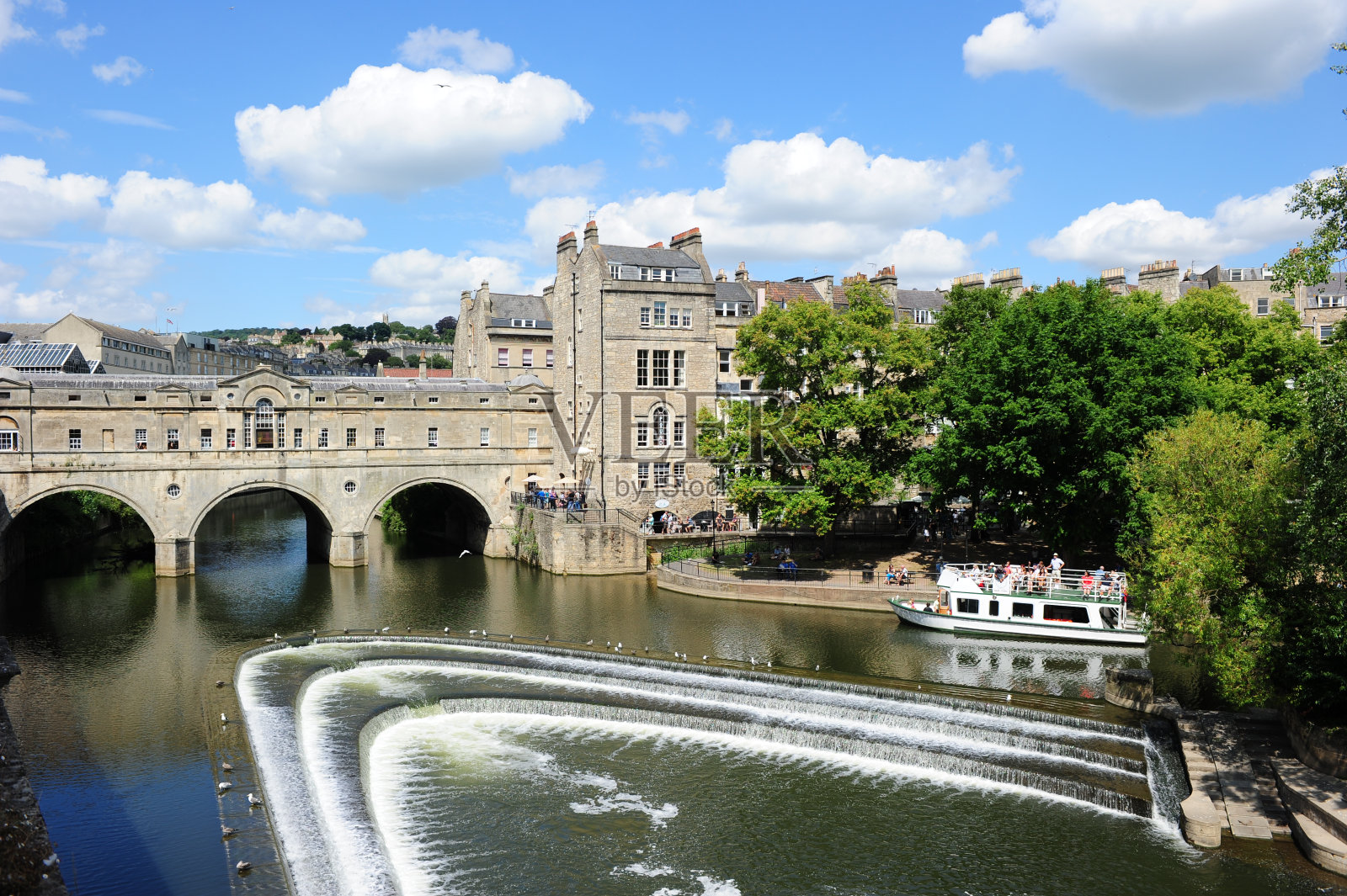 美丽的历史名城巴斯照片摄影图片