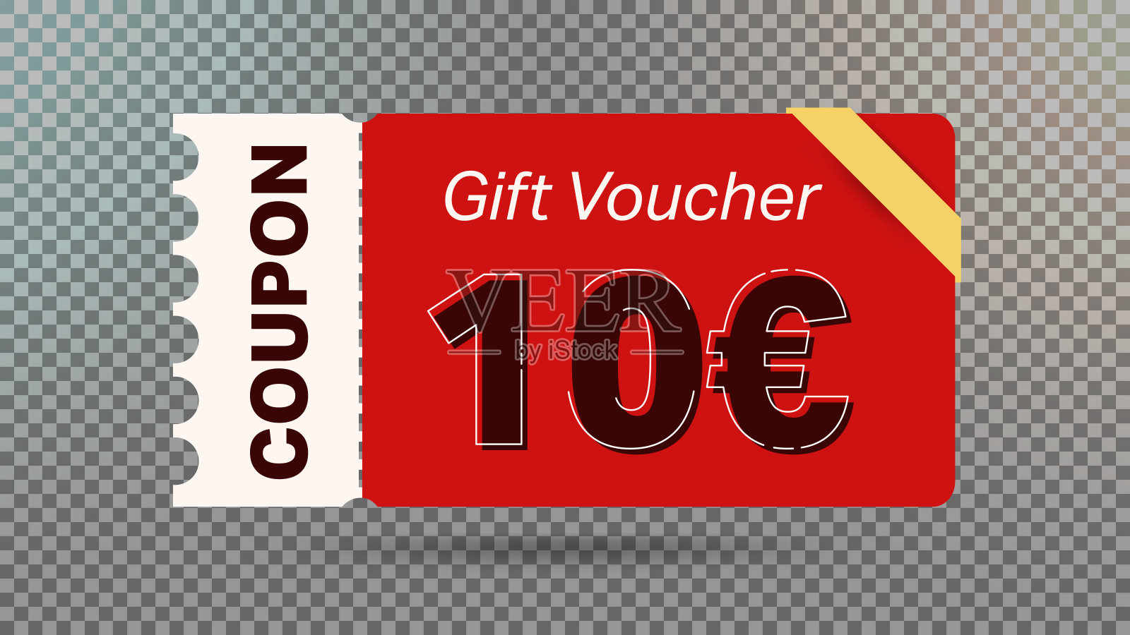 10欧元优惠券促销网站,互联网广告,社交媒体。大销售和超级销售优惠券代码欧元10折扣礼券优惠券矢量插图夏季报价结束周末设计模板素材