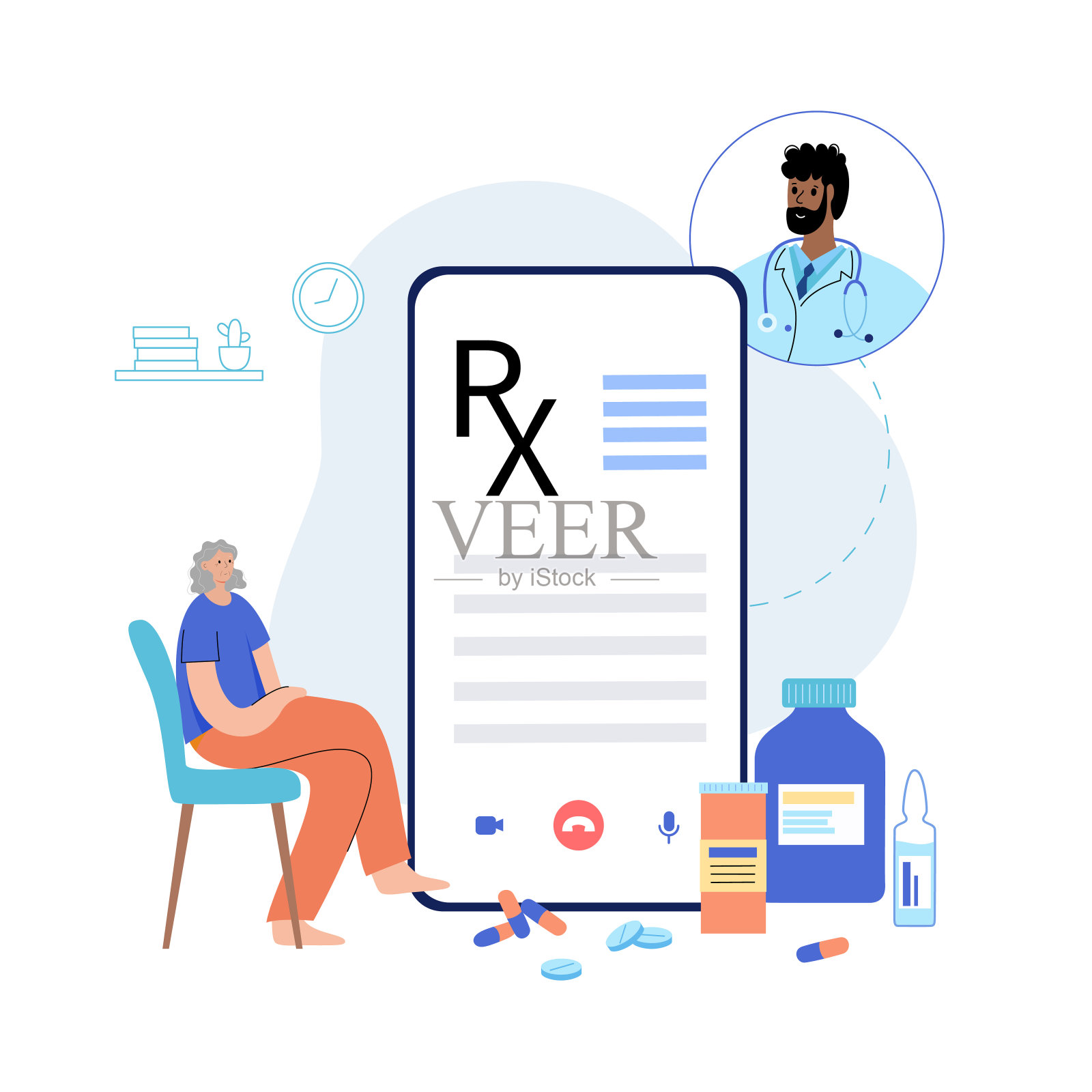 RX表单模板插画图片素材