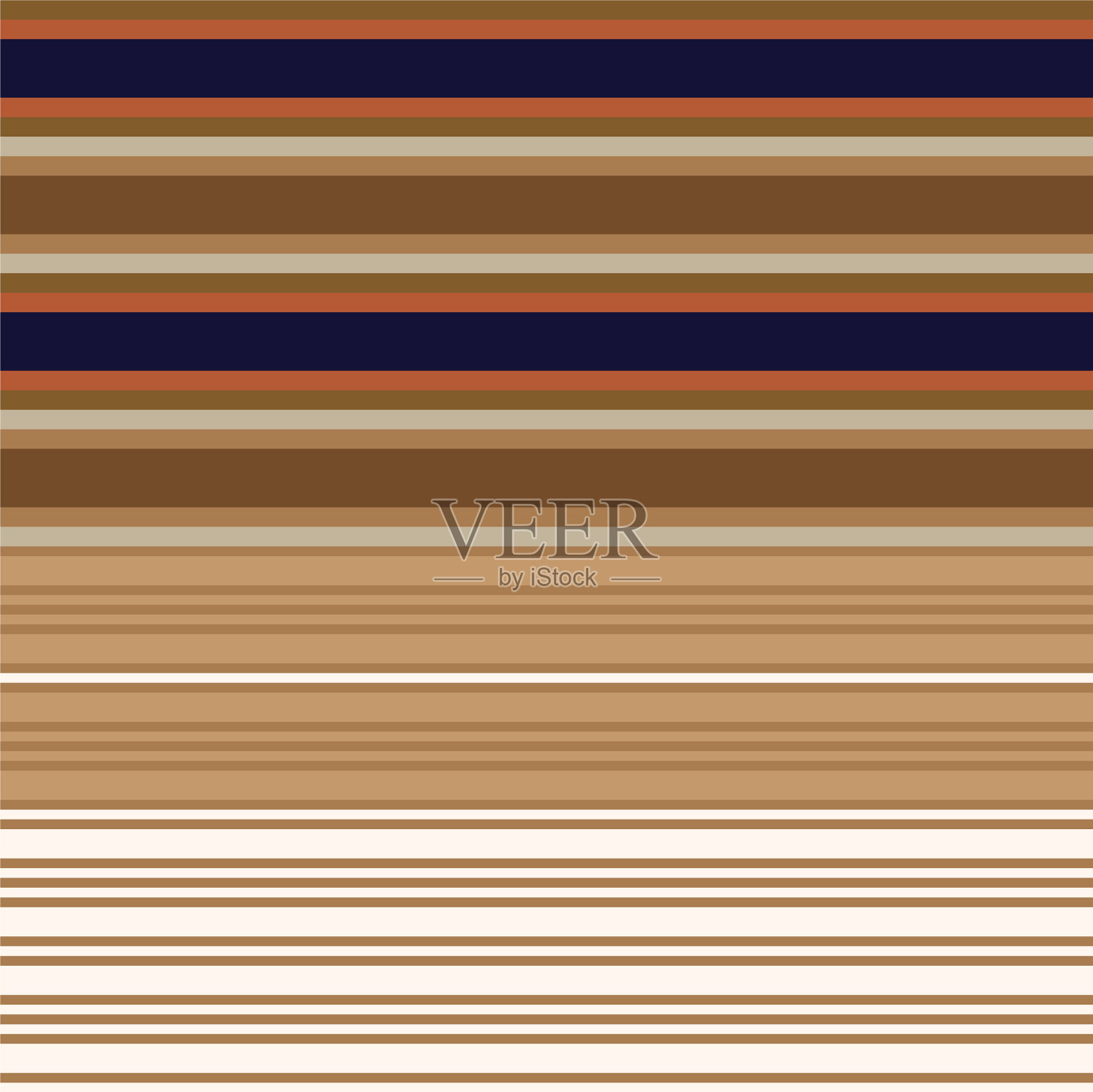 棕色双条纹无缝图案设计插画图片素材