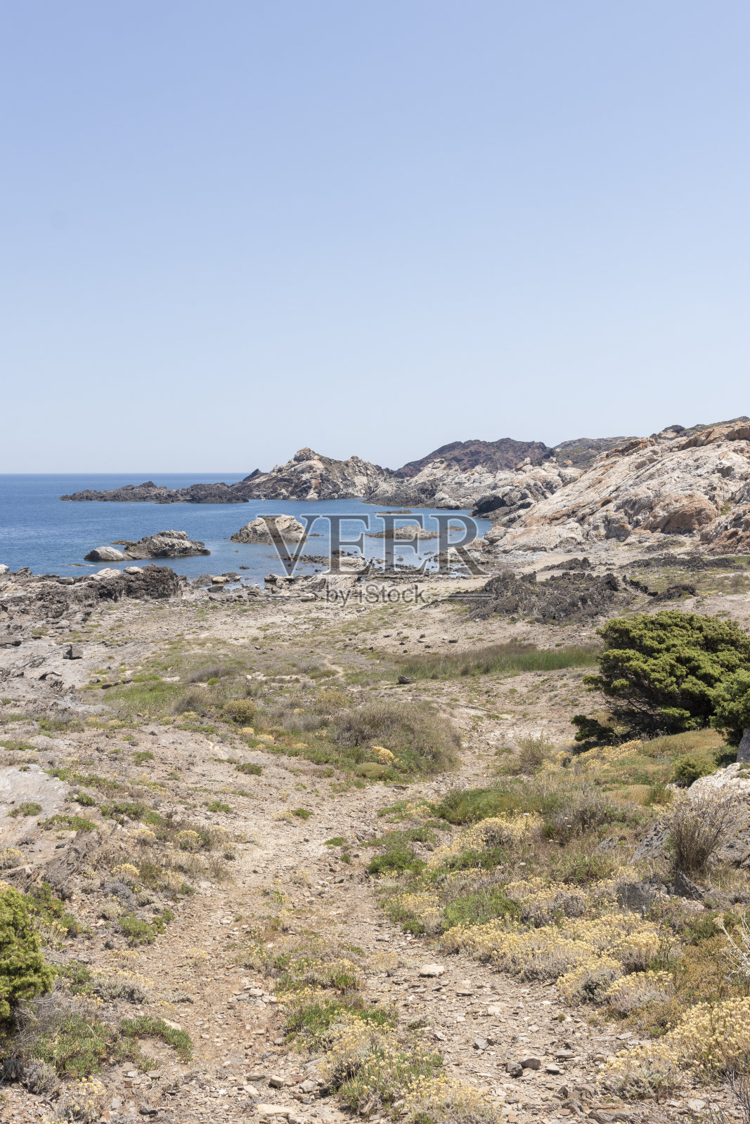 在布拉瓦海岸的一个炎热的夏天照片摄影图片