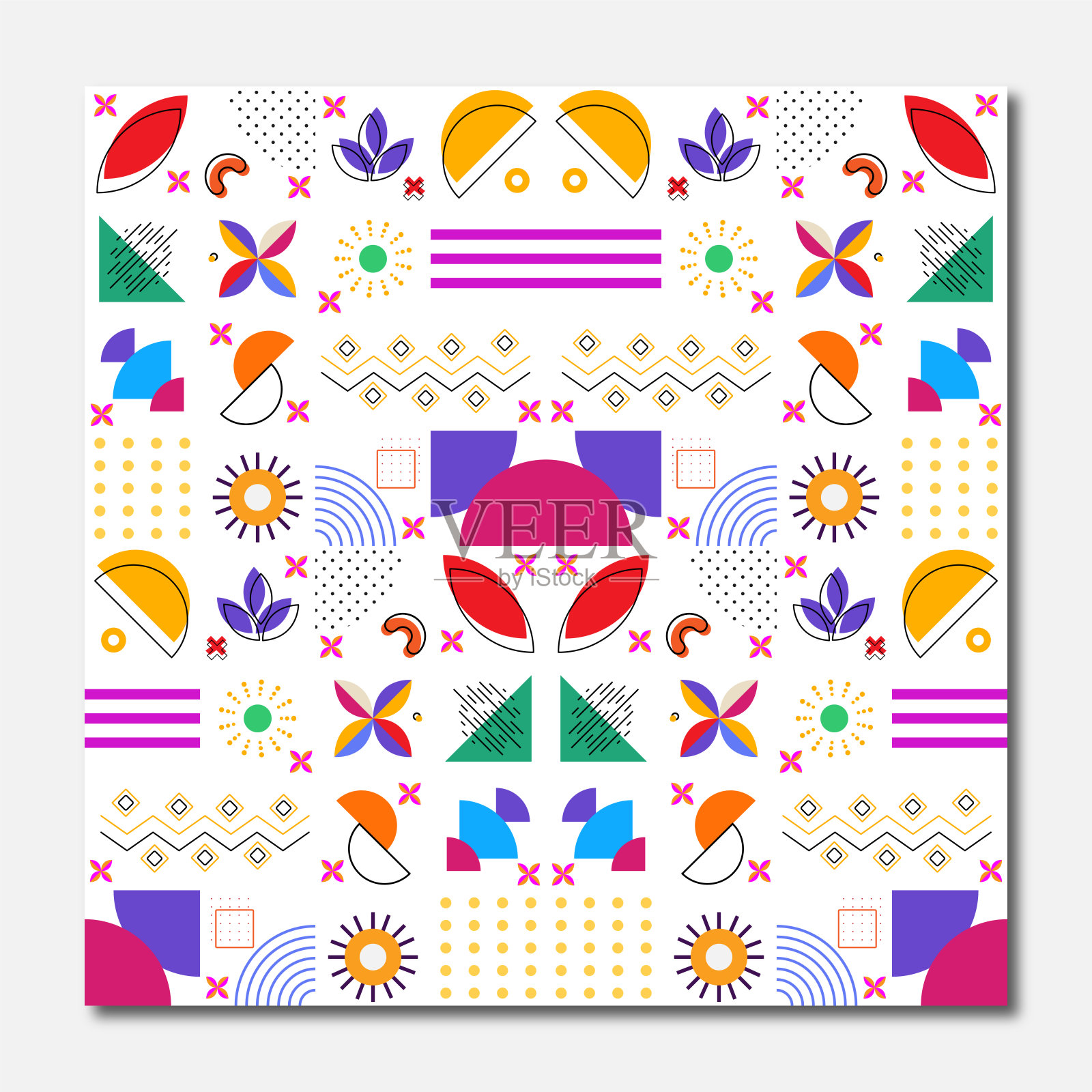 几何形状插画图片素材