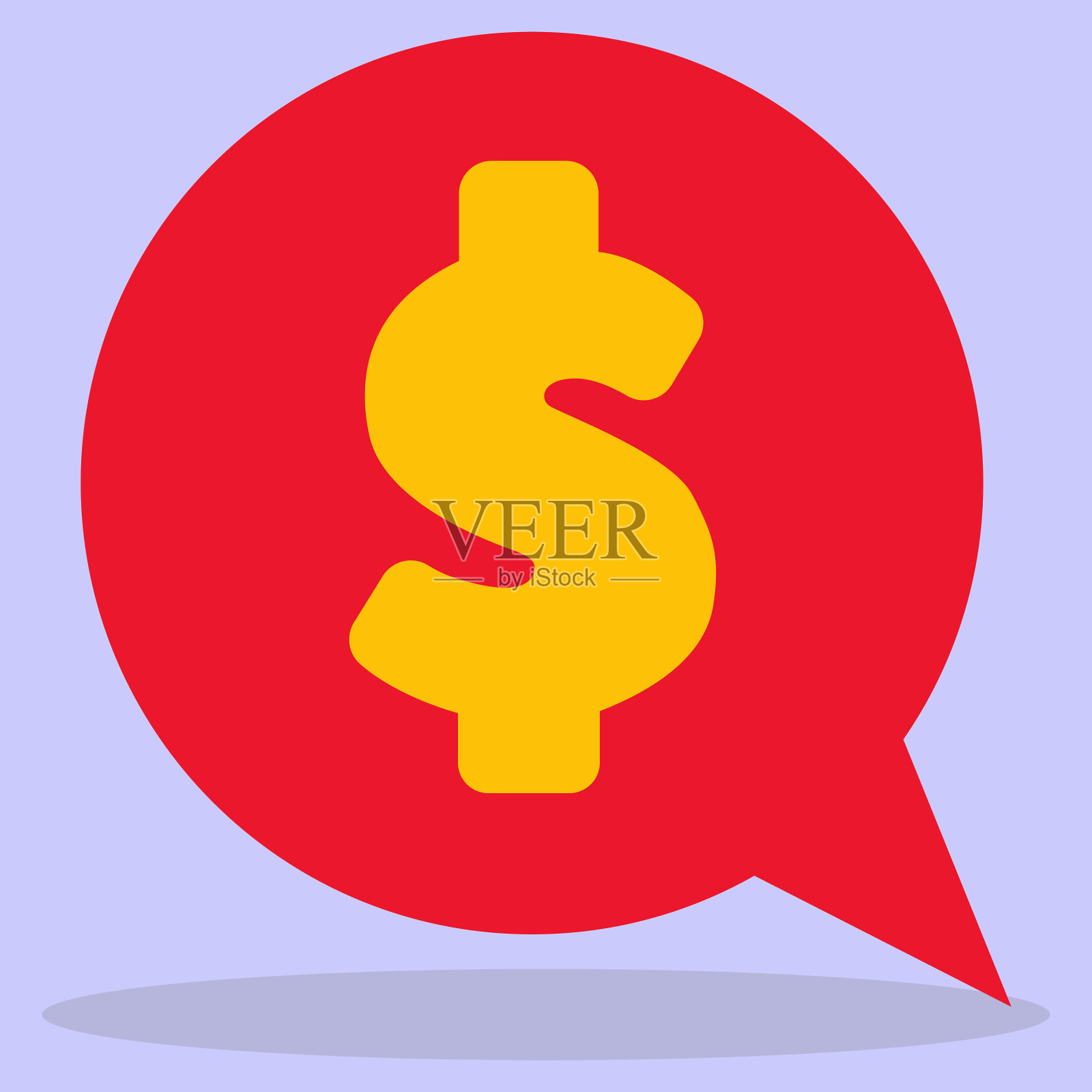 带有财务时间表的展示板插画图片素材