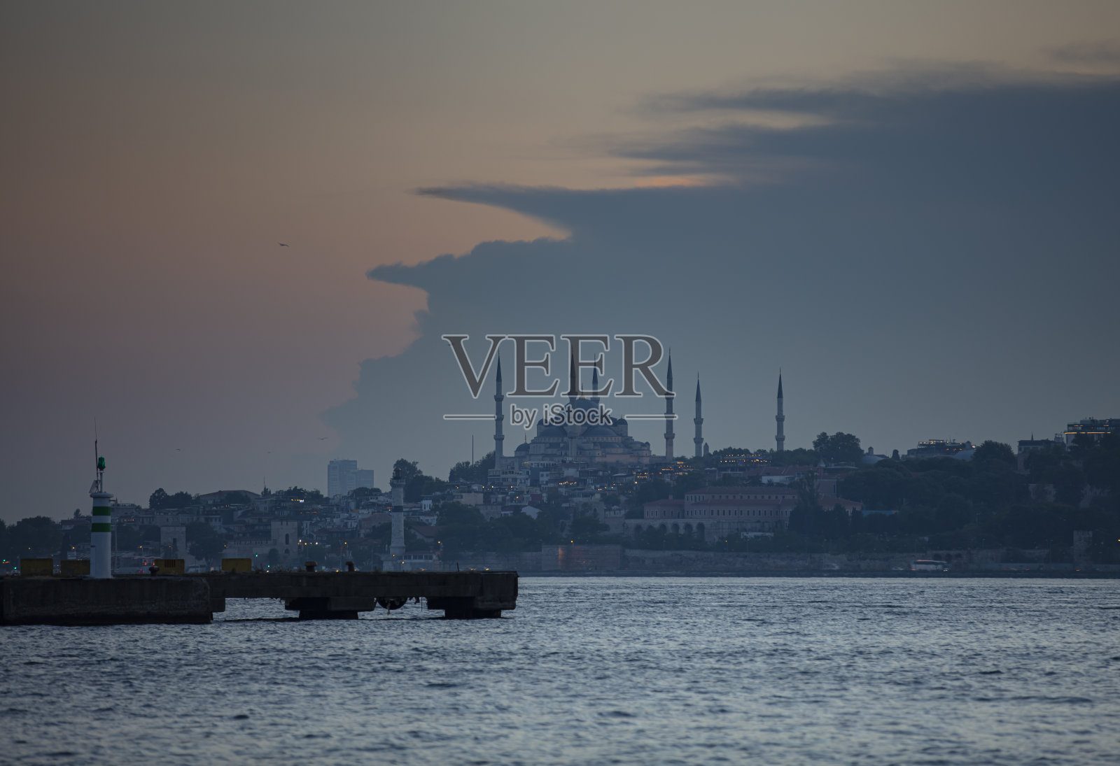 蓝色清真寺 - 伊斯坦布尔照片摄影图片