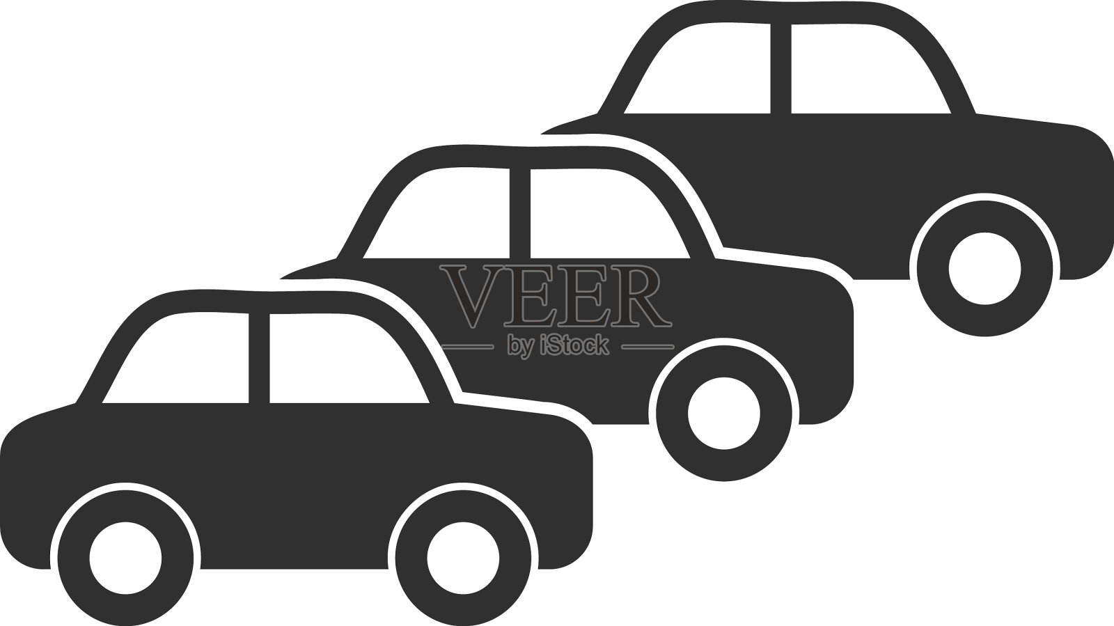 汽车汽车图标插画图片素材