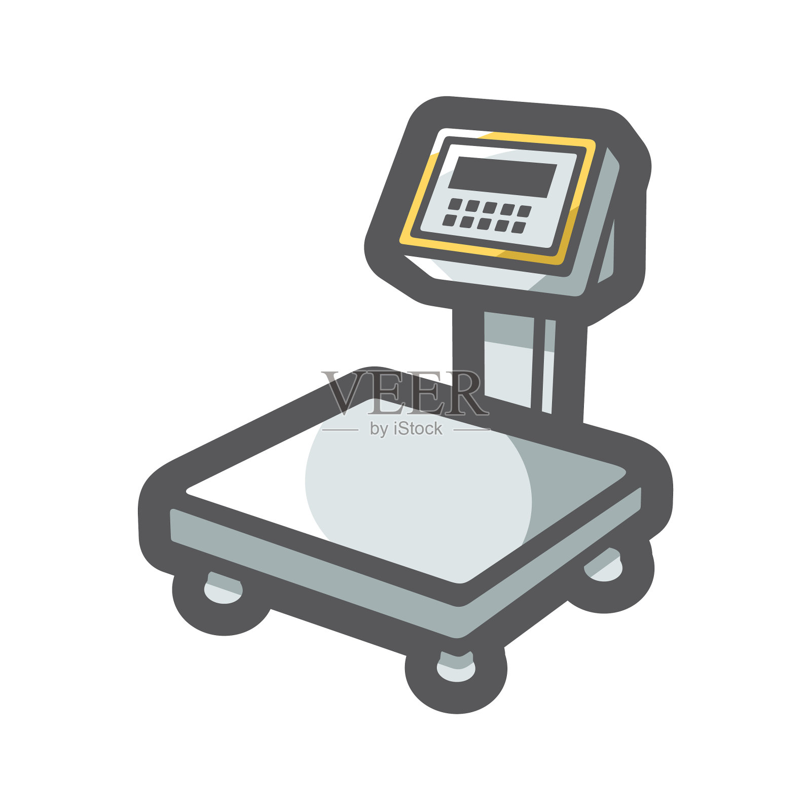 大工业规模的图标卡通图标素材