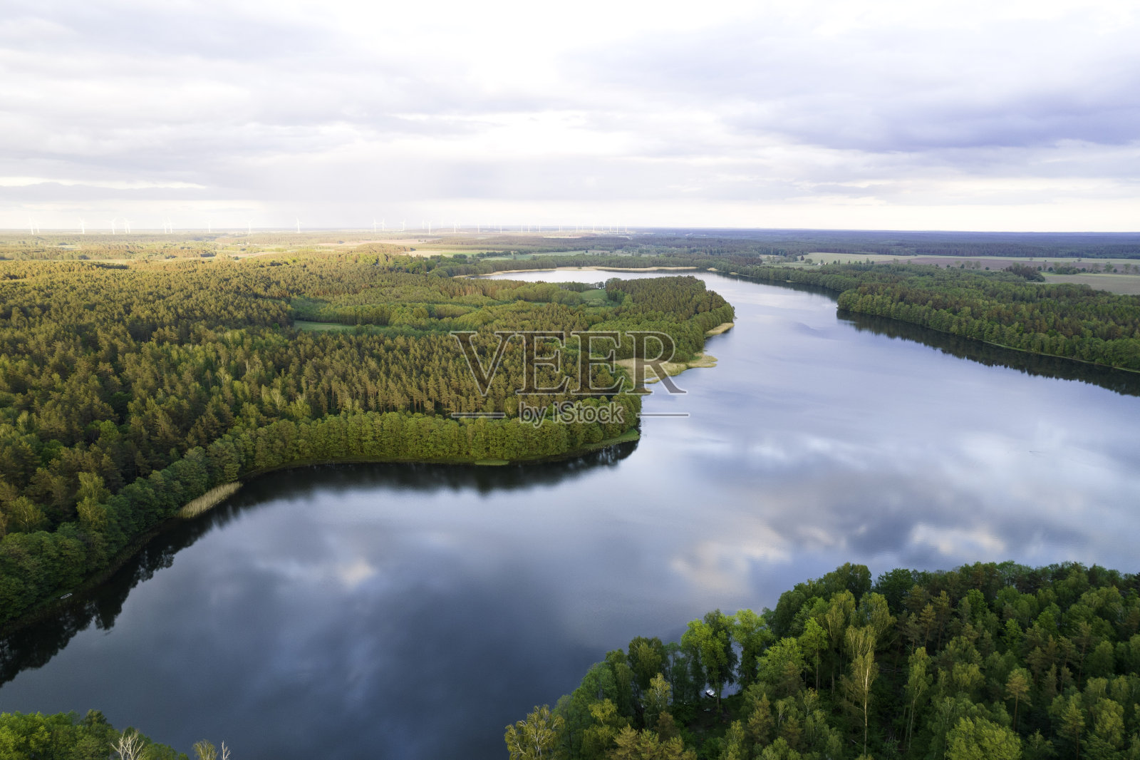 维尔茨乔沃湖照片摄影图片