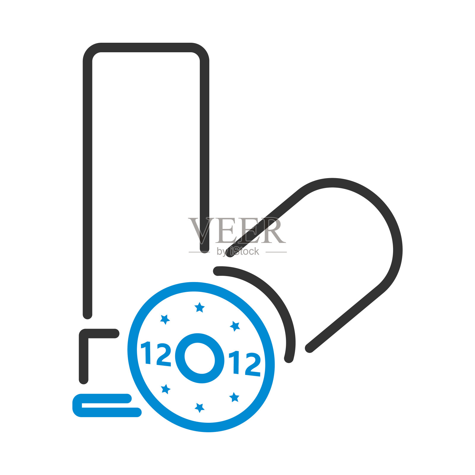 来自猎枪的弹药图标插画图片素材