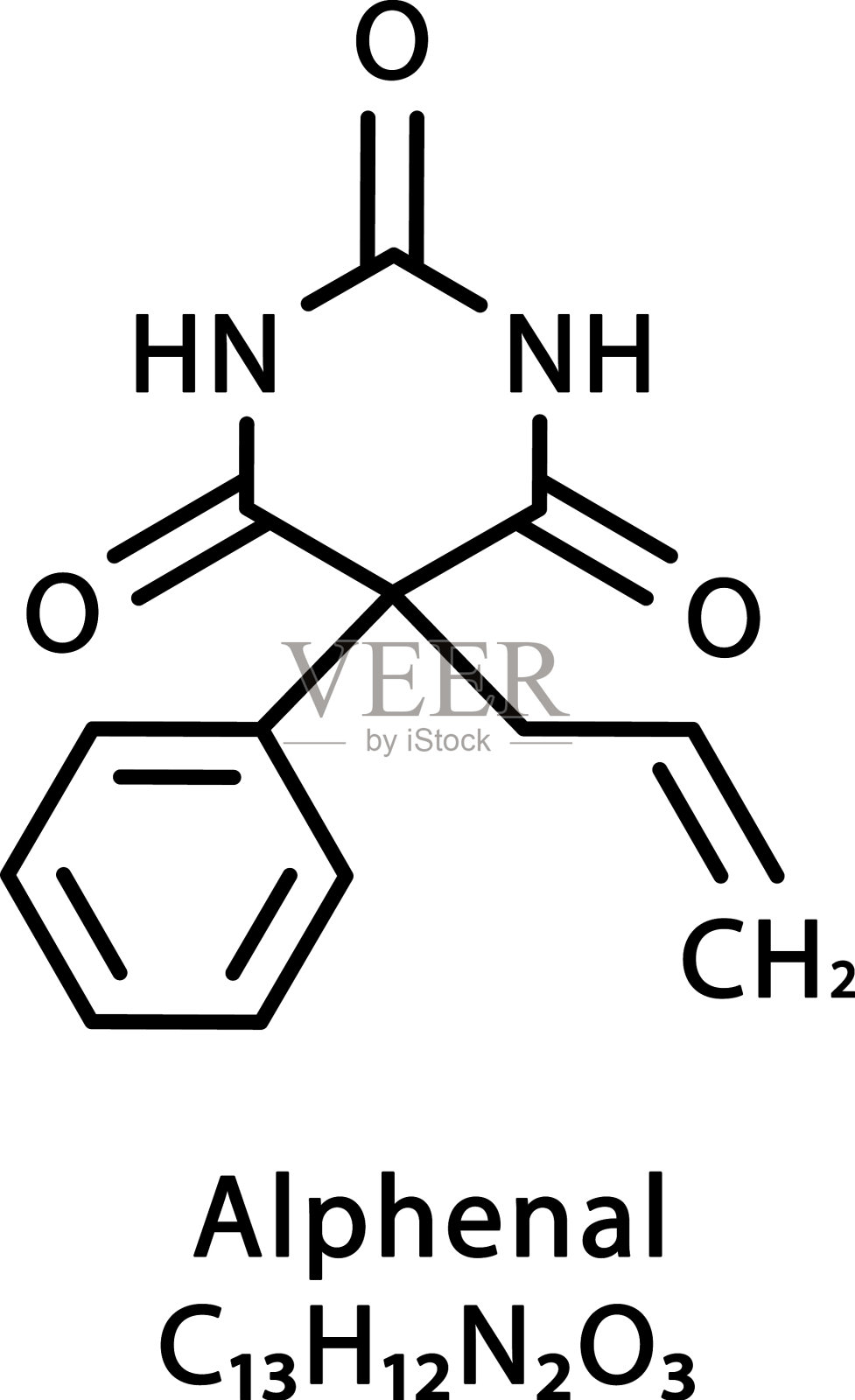 酚醛分子结构酚醛骨架插画图片素材