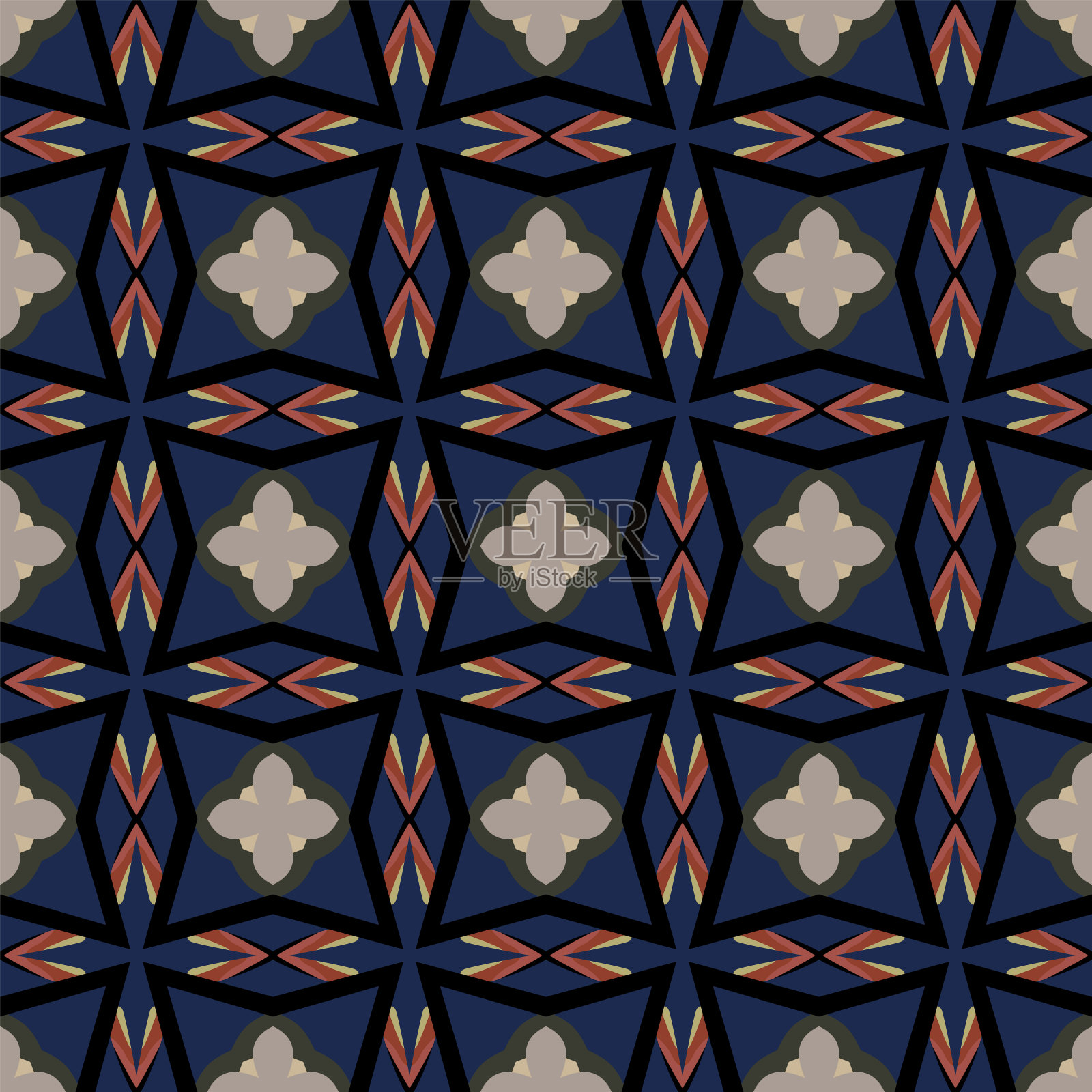 无缝模式插画图片素材