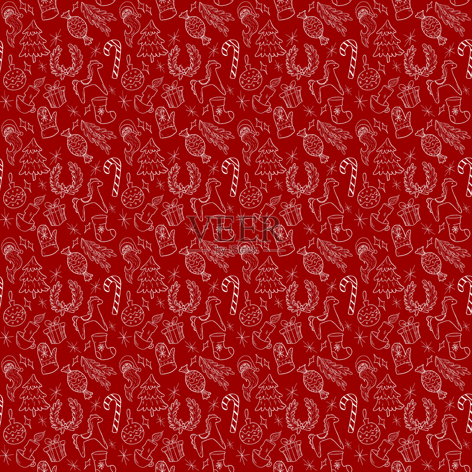 新年图标图案插画图片素材