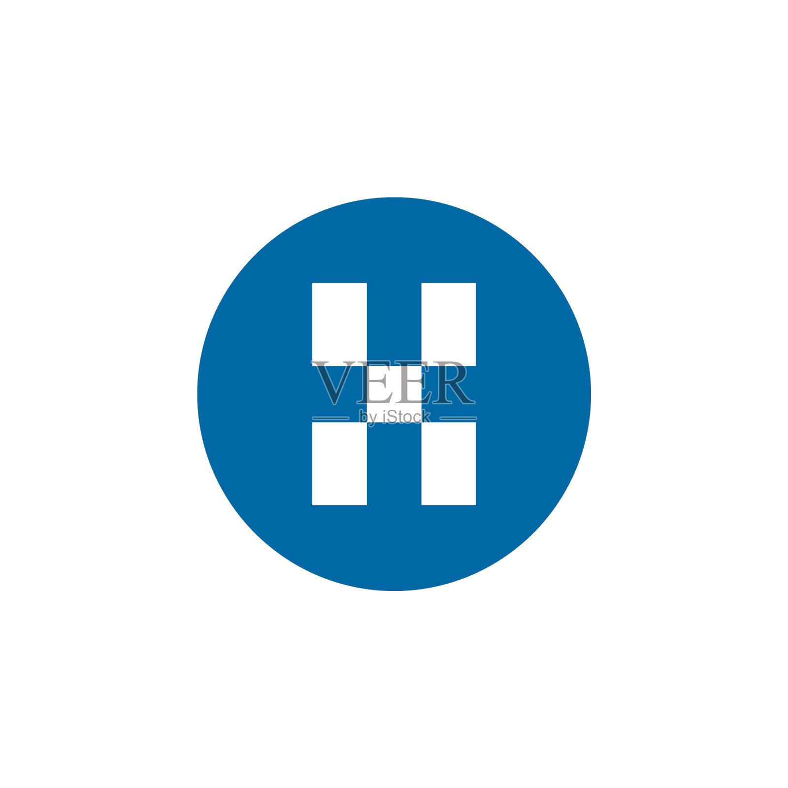 H字母首字母app logo设计图标素材