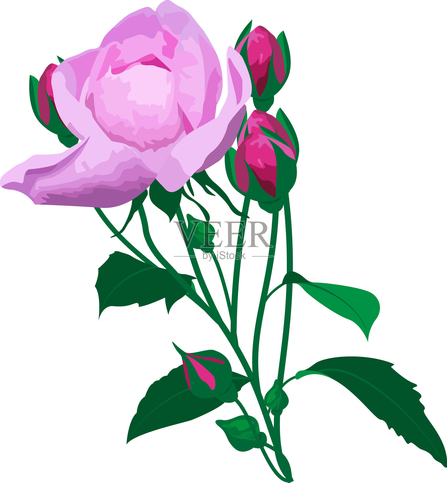 花的设计艺术设计元素图片