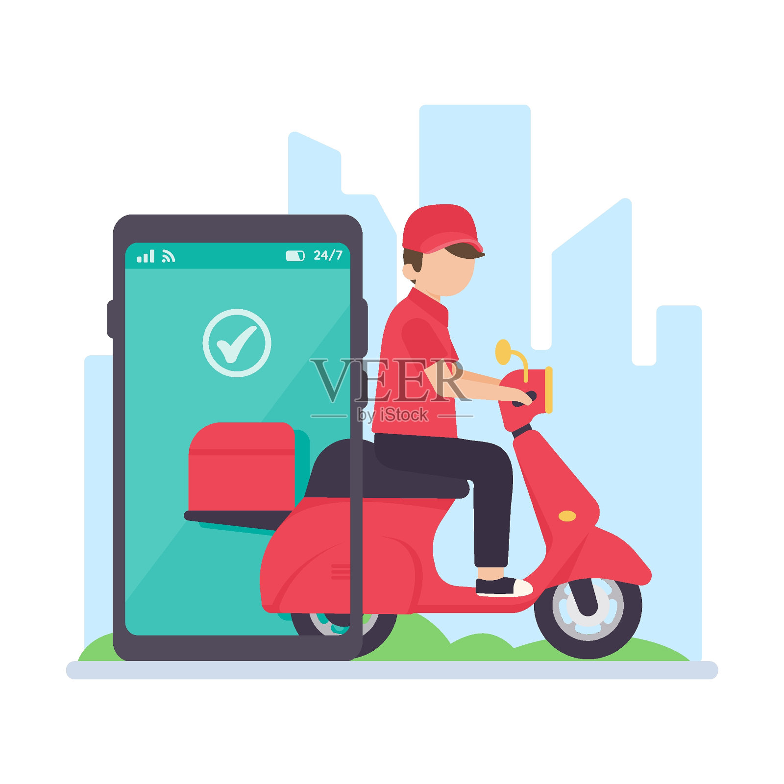 网络插画图片素材