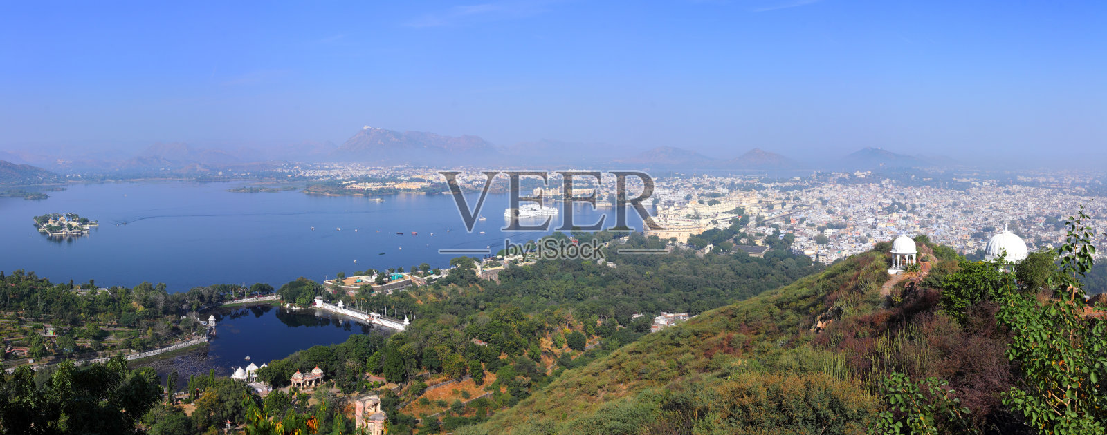 印度乌代浦全景照片摄影图片